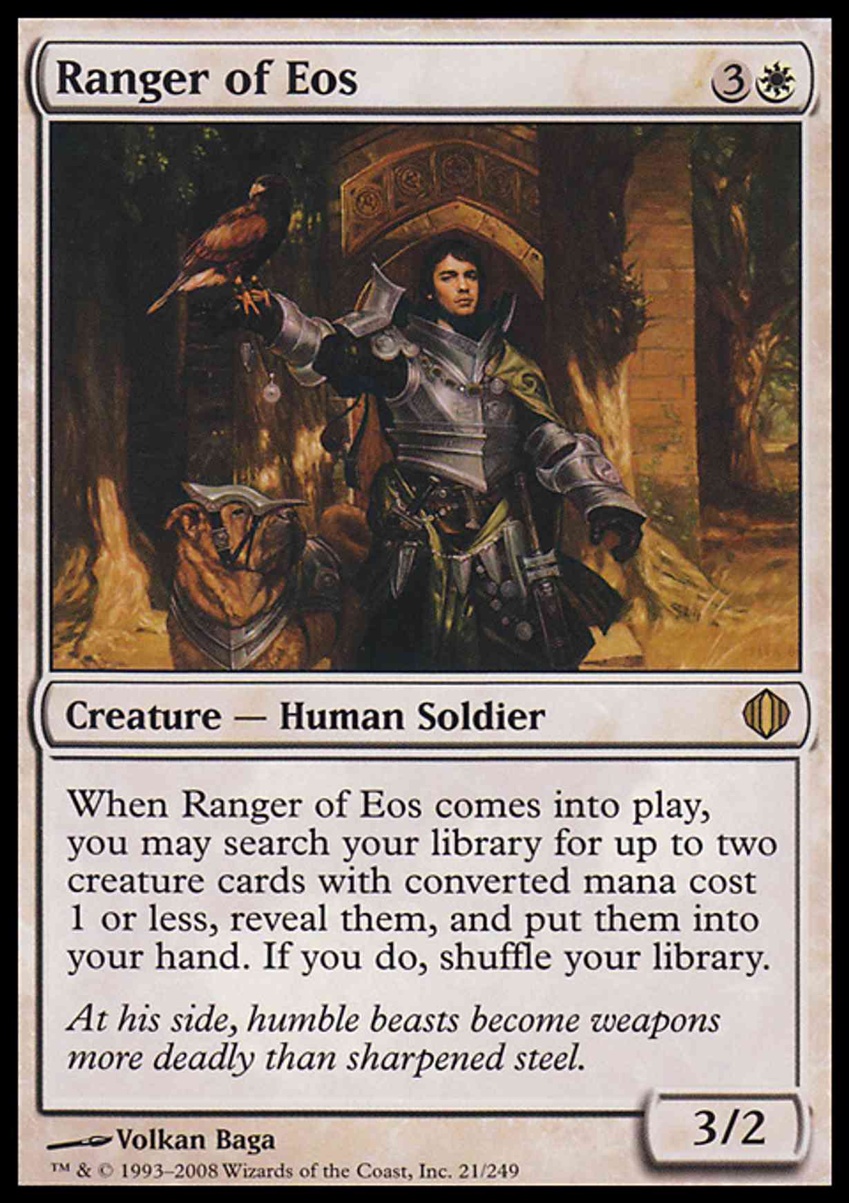 Ranger of Eos magic card front