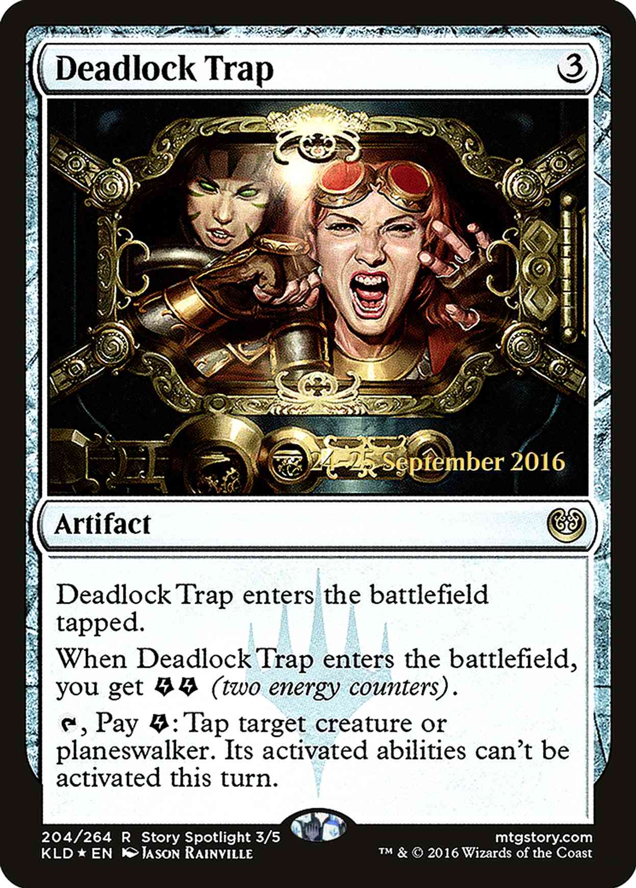 Deadlock Trap magic card front