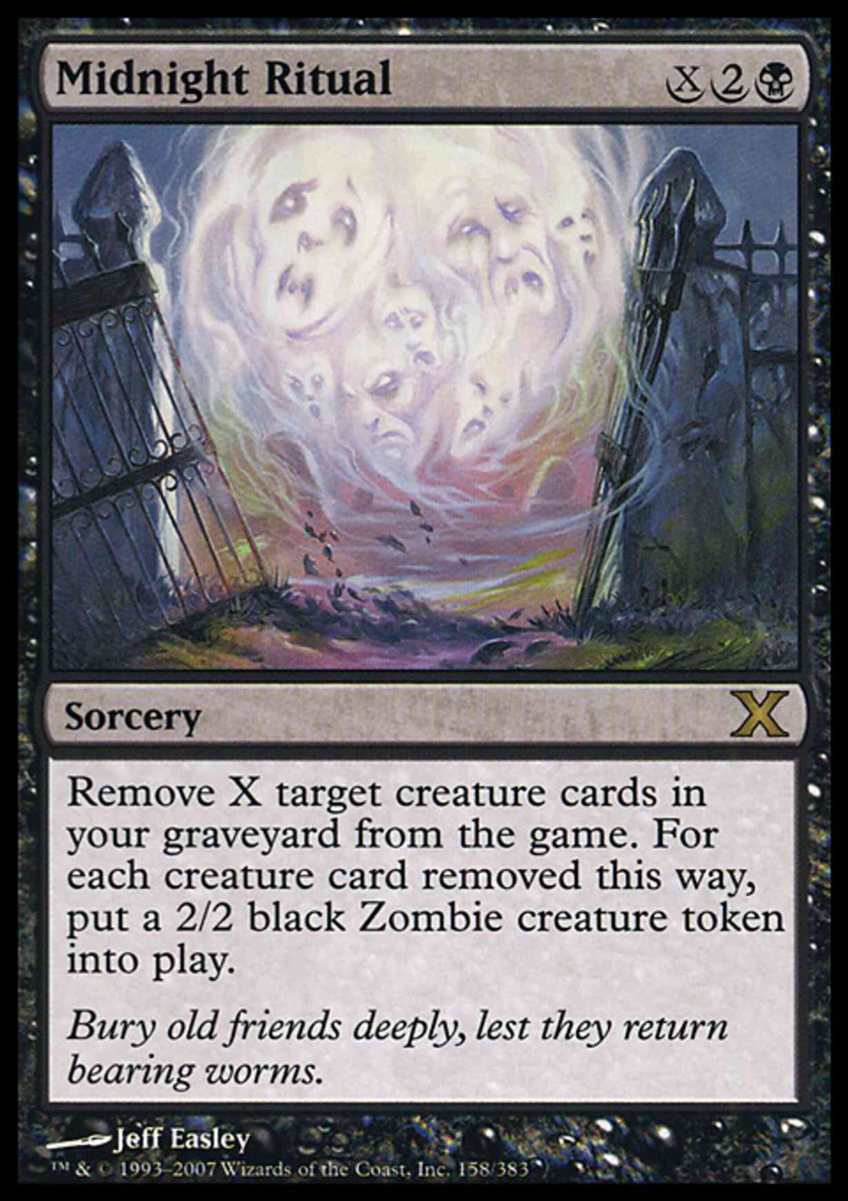 Midnight Ritual magic card front