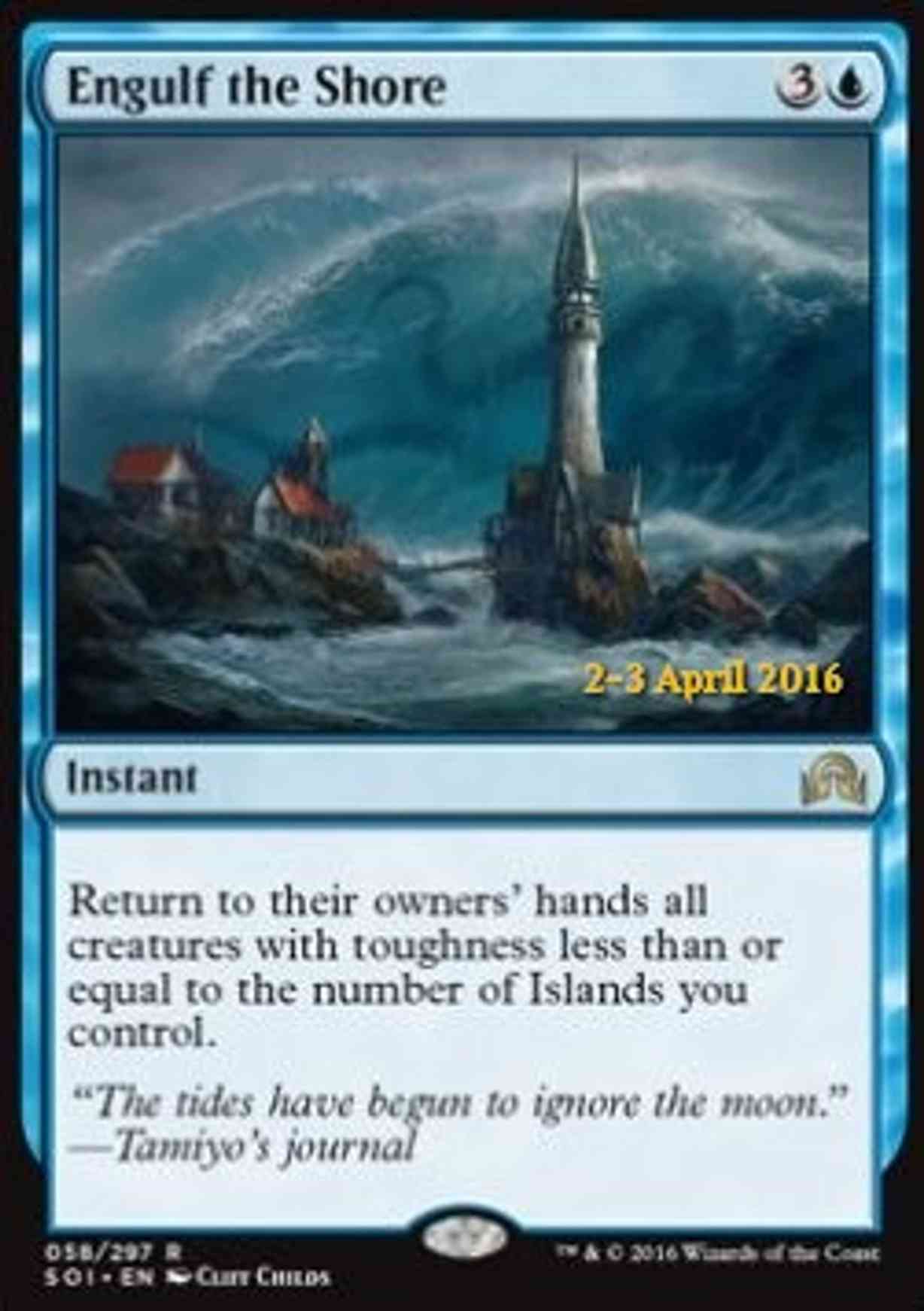 Engulf the Shore magic card front