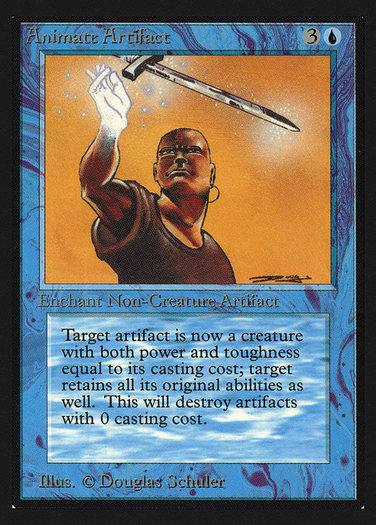 Animate Artifact (IE) magic card front