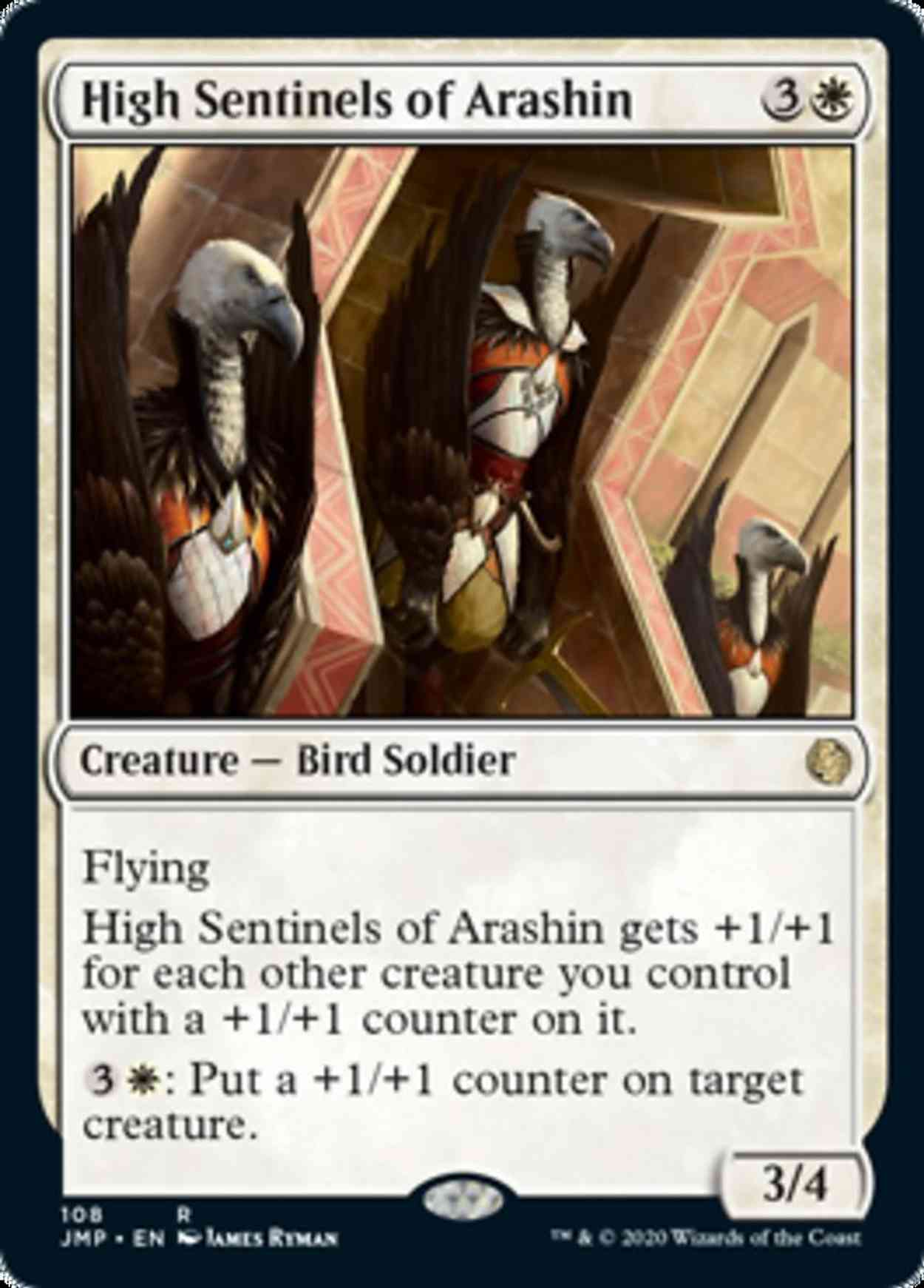 High Sentinels of Arashin magic card front