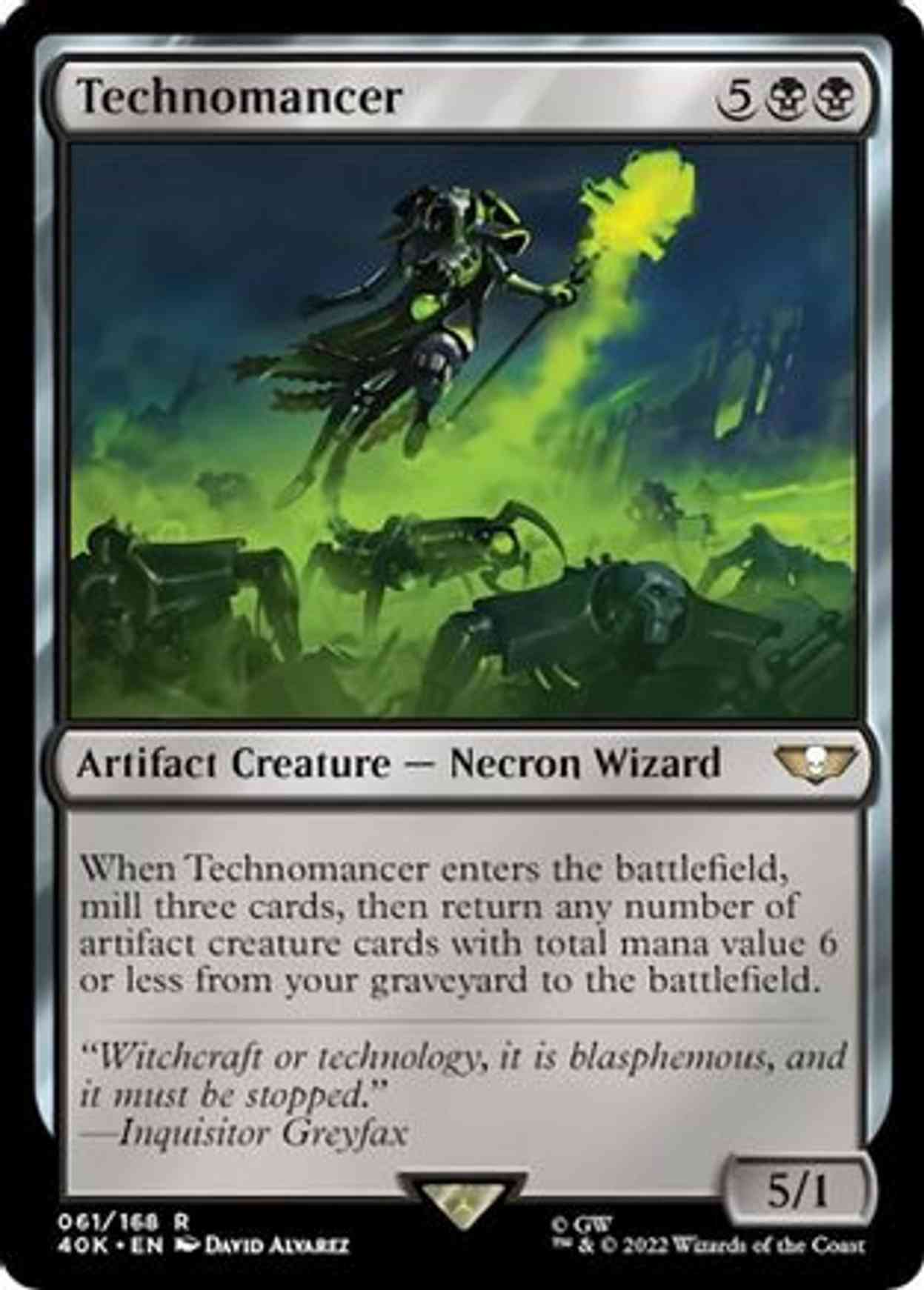 Technomancer (Surge Foil) magic card front
