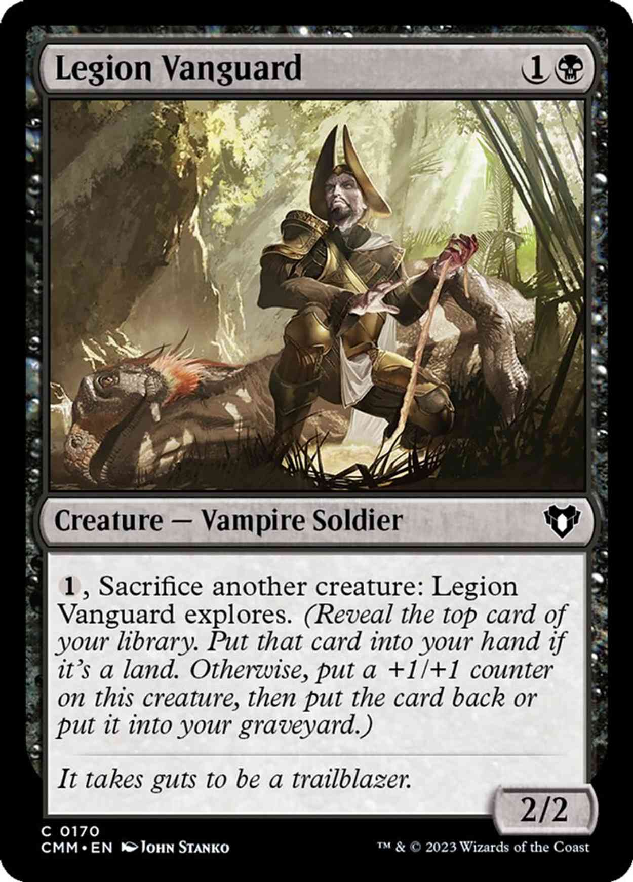 Legion Vanguard magic card front