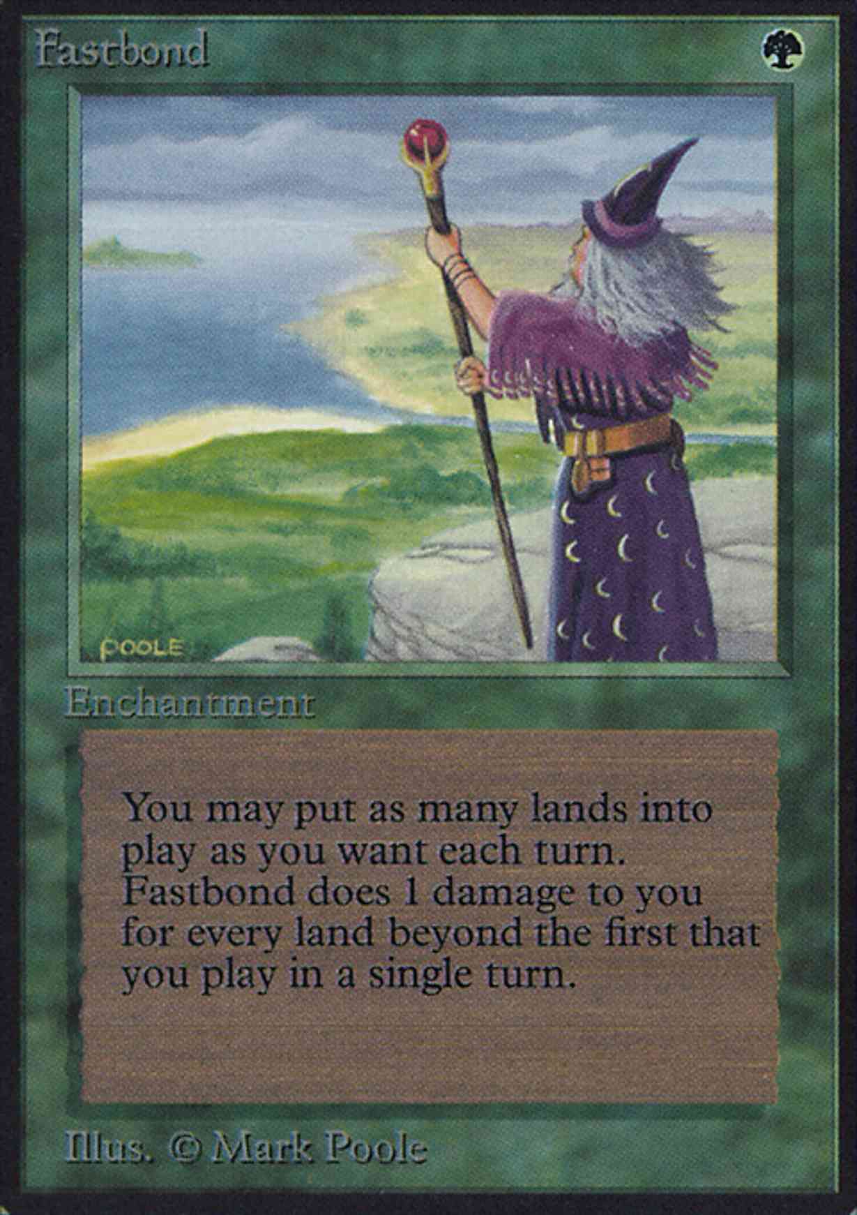 Fastbond magic card front