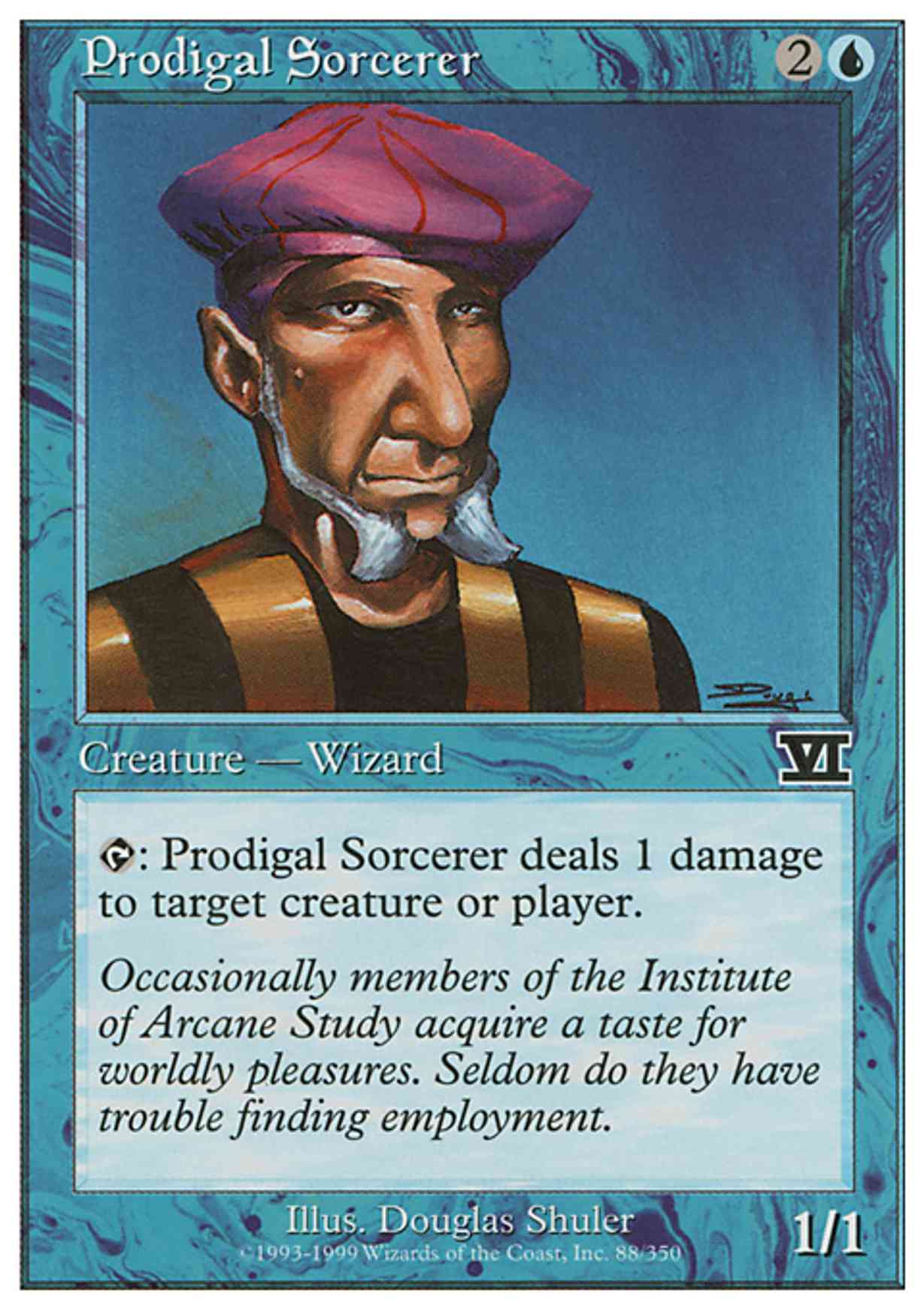 Prodigal Sorcerer magic card front