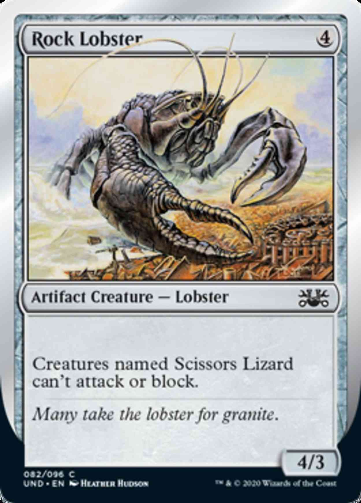 Rock Lobster magic card front