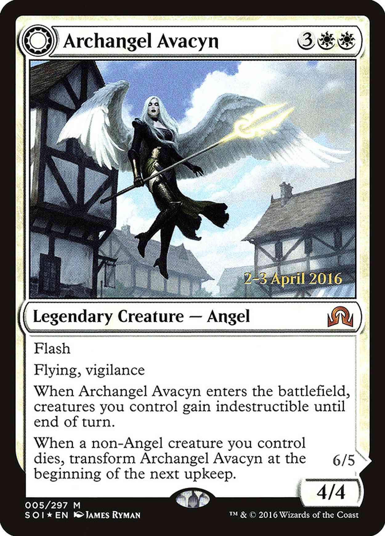 Archangel Avacyn magic card front