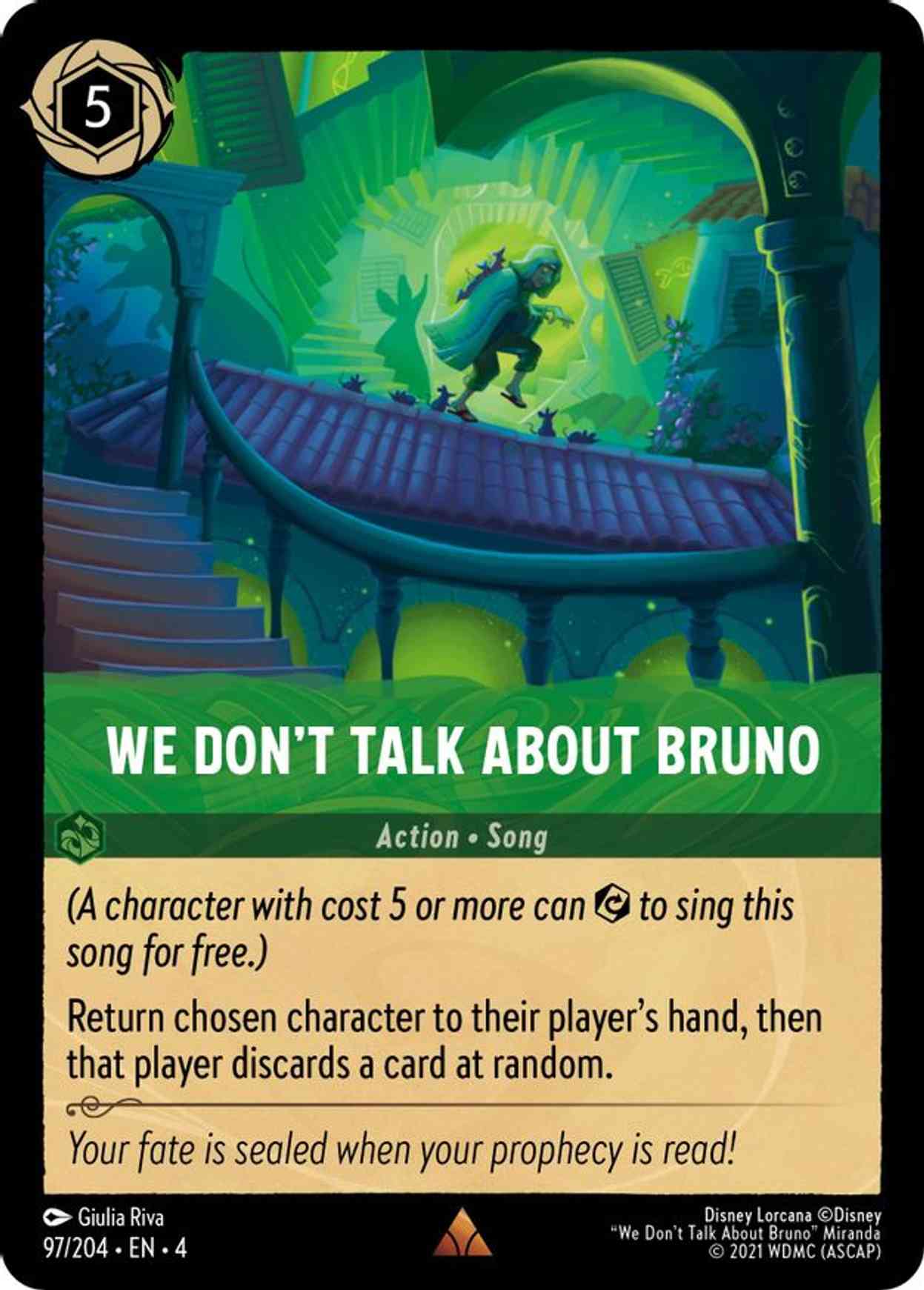 We Don't Talk About Bruno magic card front