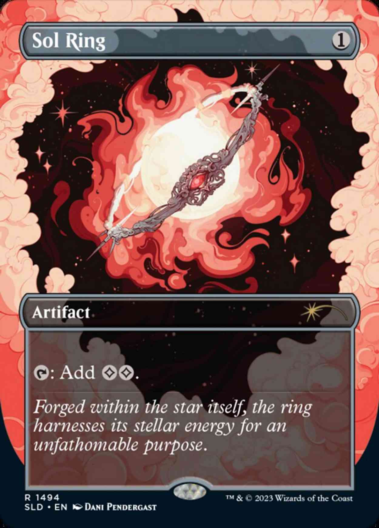 Sol Ring (1494) (Galaxy Foil) magic card front