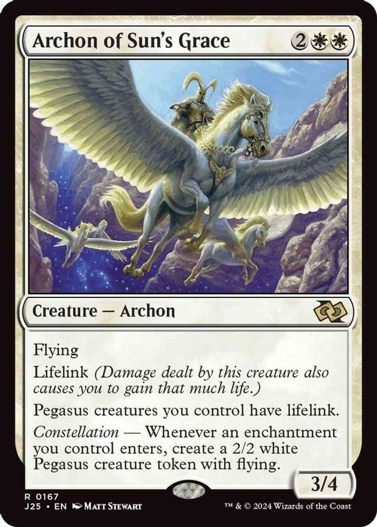 Archon of Sun's Grace magic card front