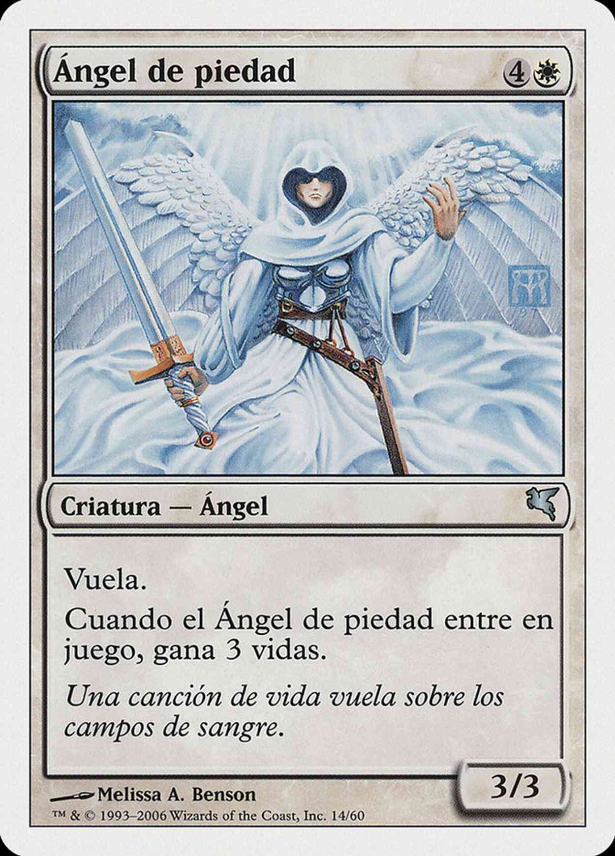 Angel of Mercy (Retro Frame) magic card front