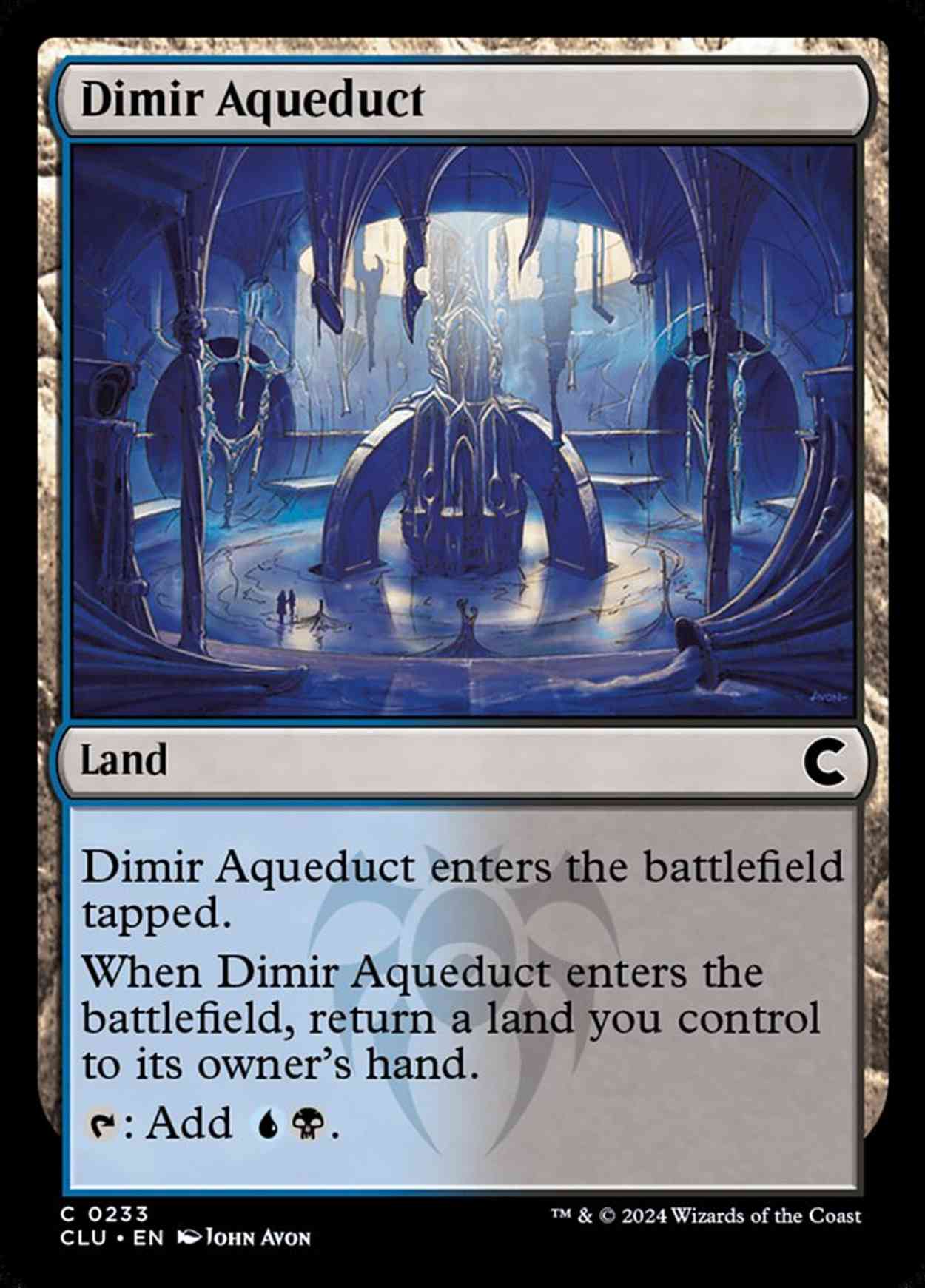 Dimir Aqueduct magic card front