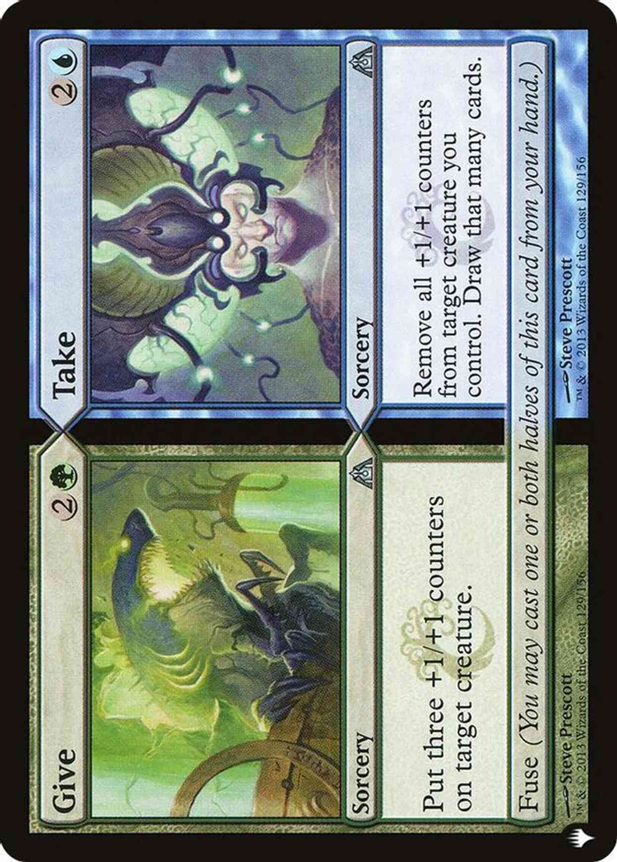 Give // Take magic card front