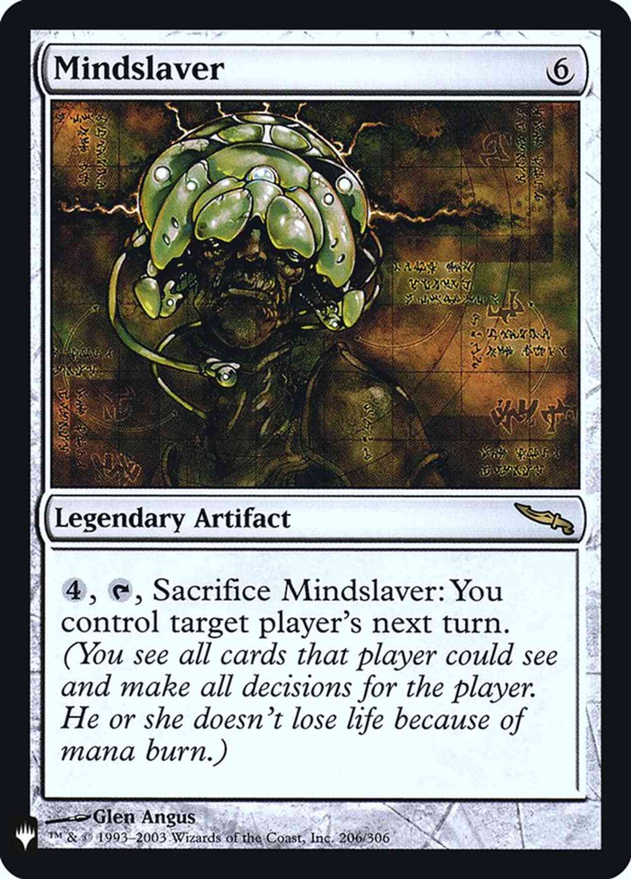 Mindslaver magic card front