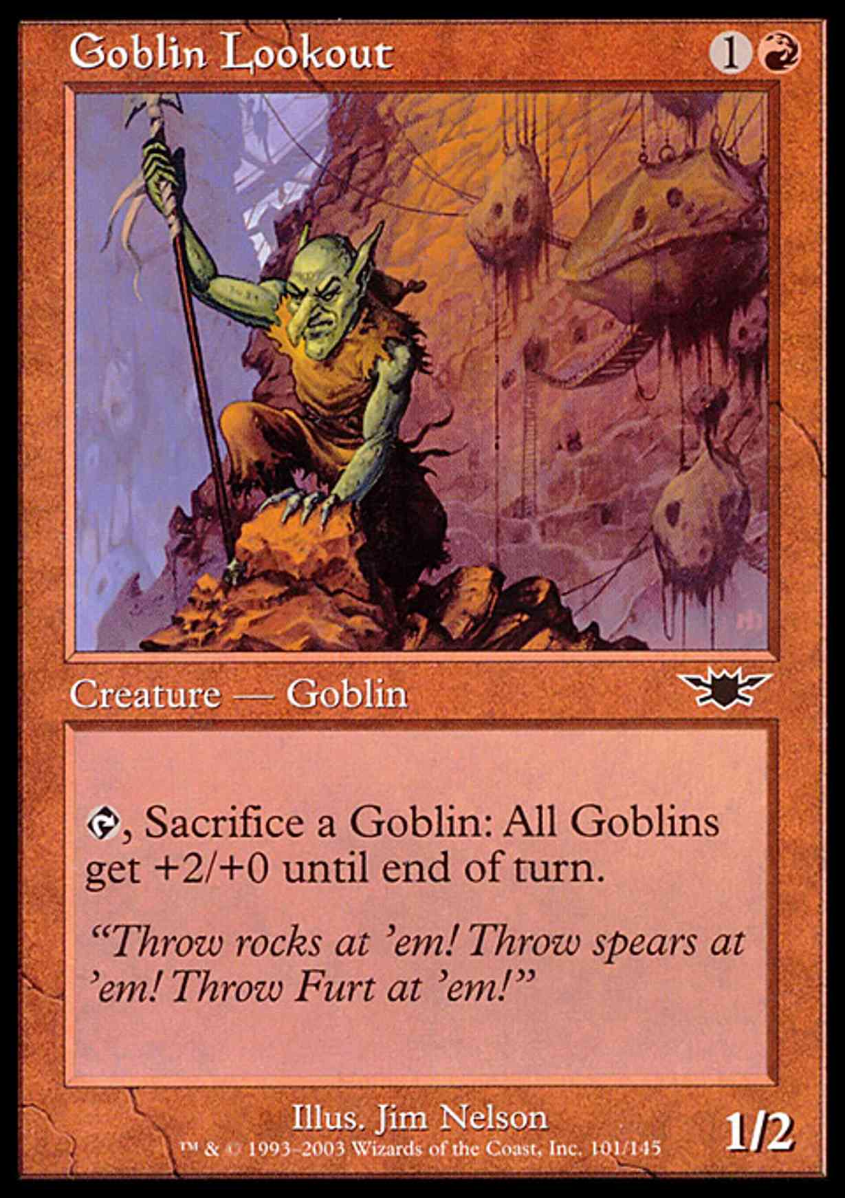 Goblin Lookout magic card front