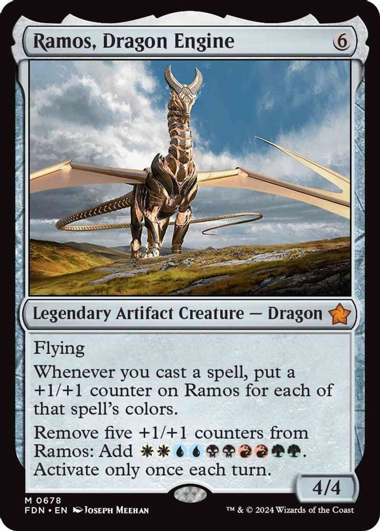 Ramos, Dragon Engine magic card front