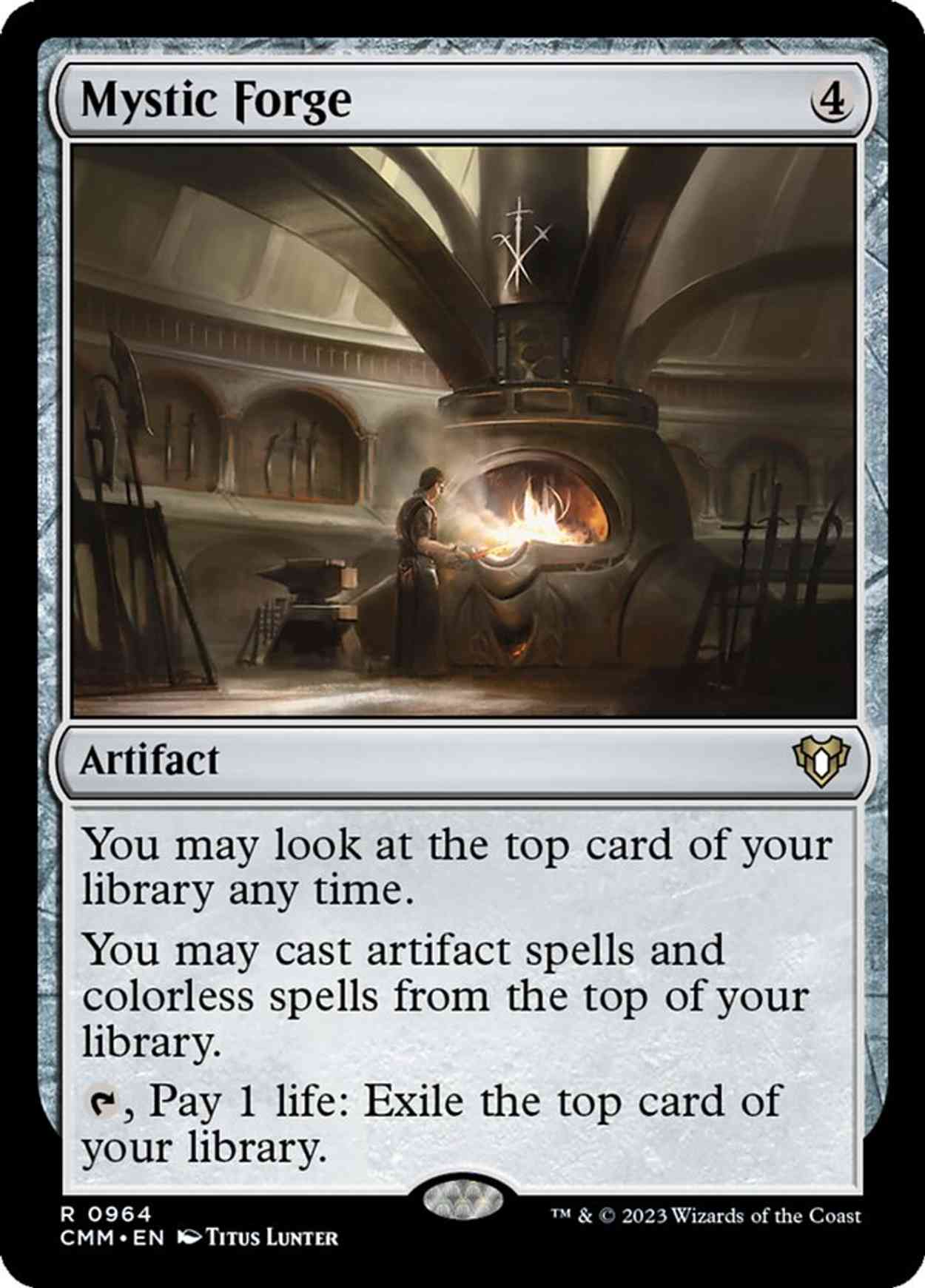 Mystic Forge magic card front