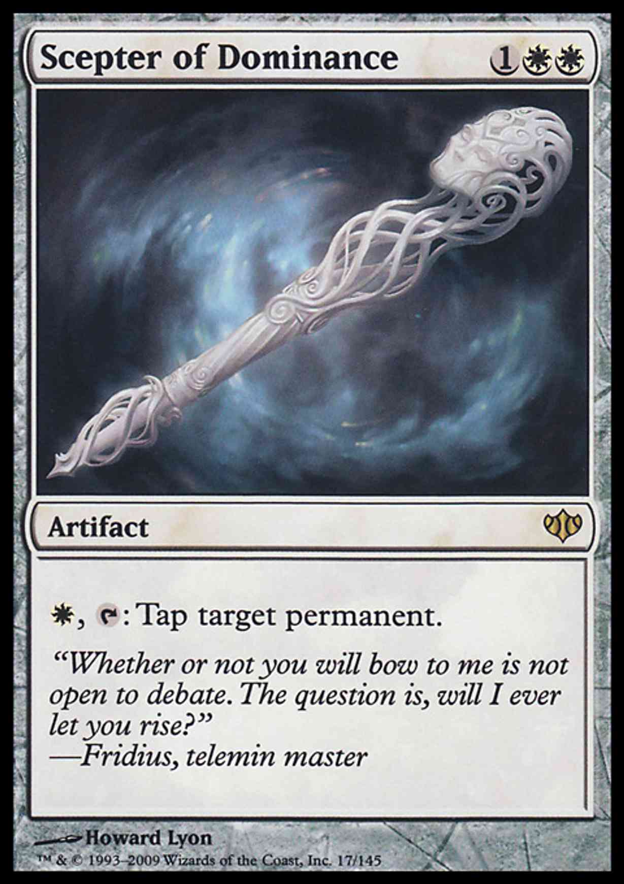 Scepter of Dominance magic card front