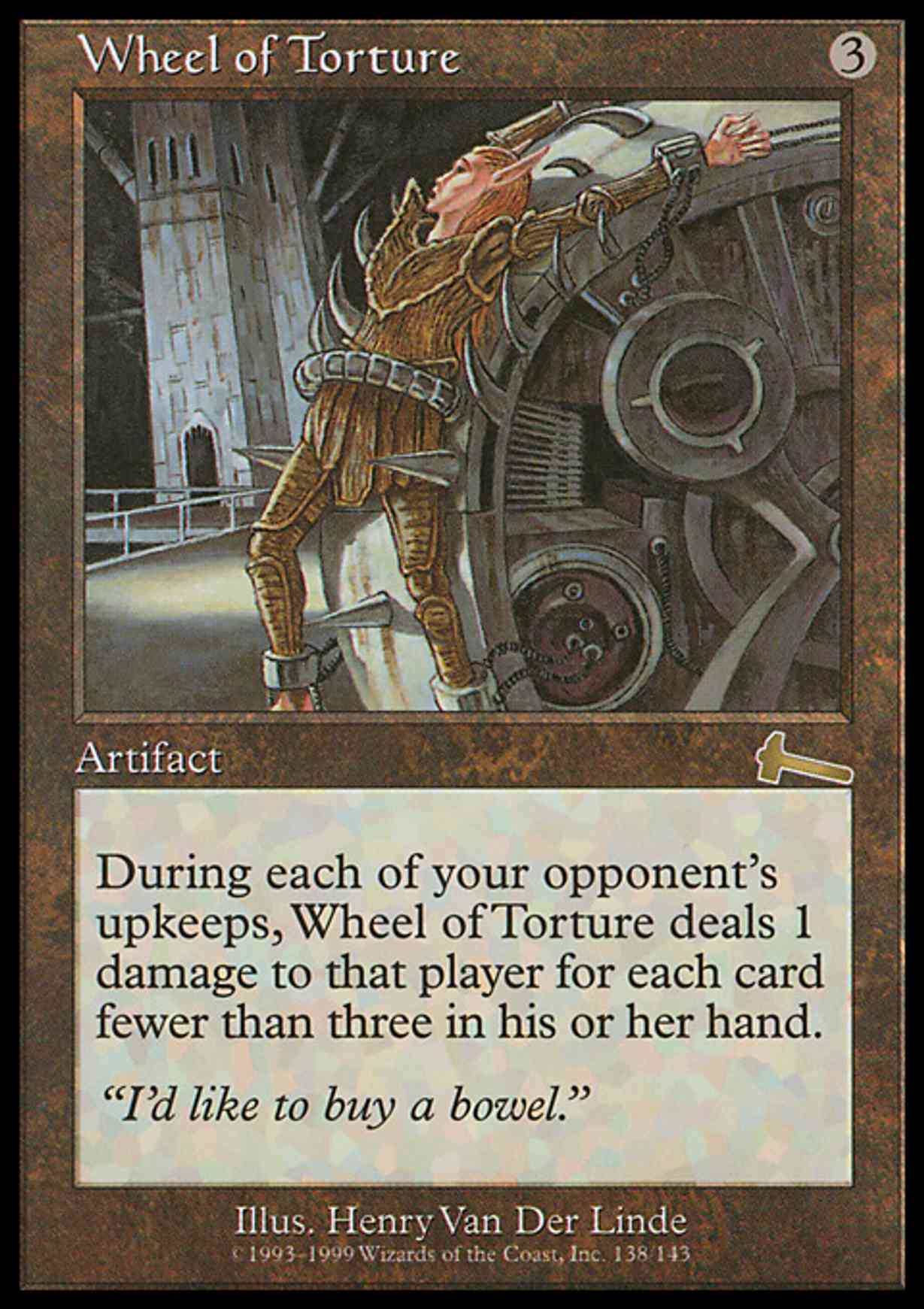 Wheel of Torture magic card front