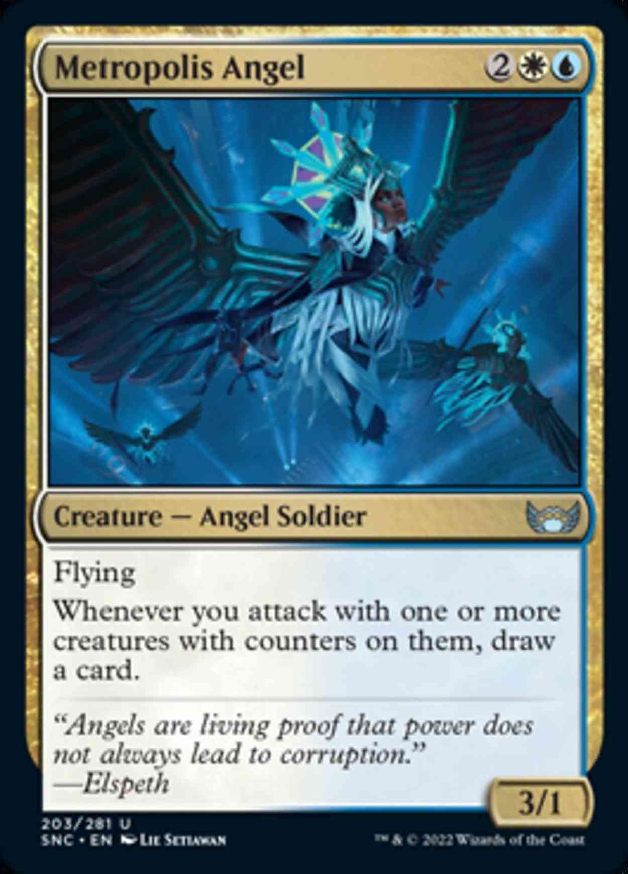Metropolis Angel magic card front