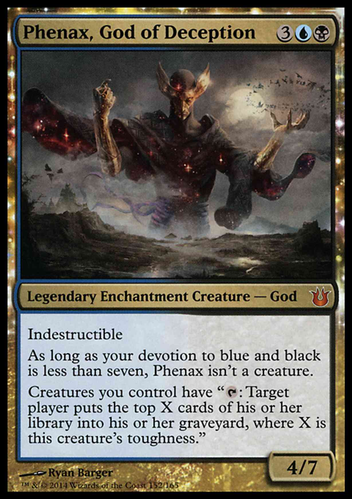 Phenax, God of Deception magic card front