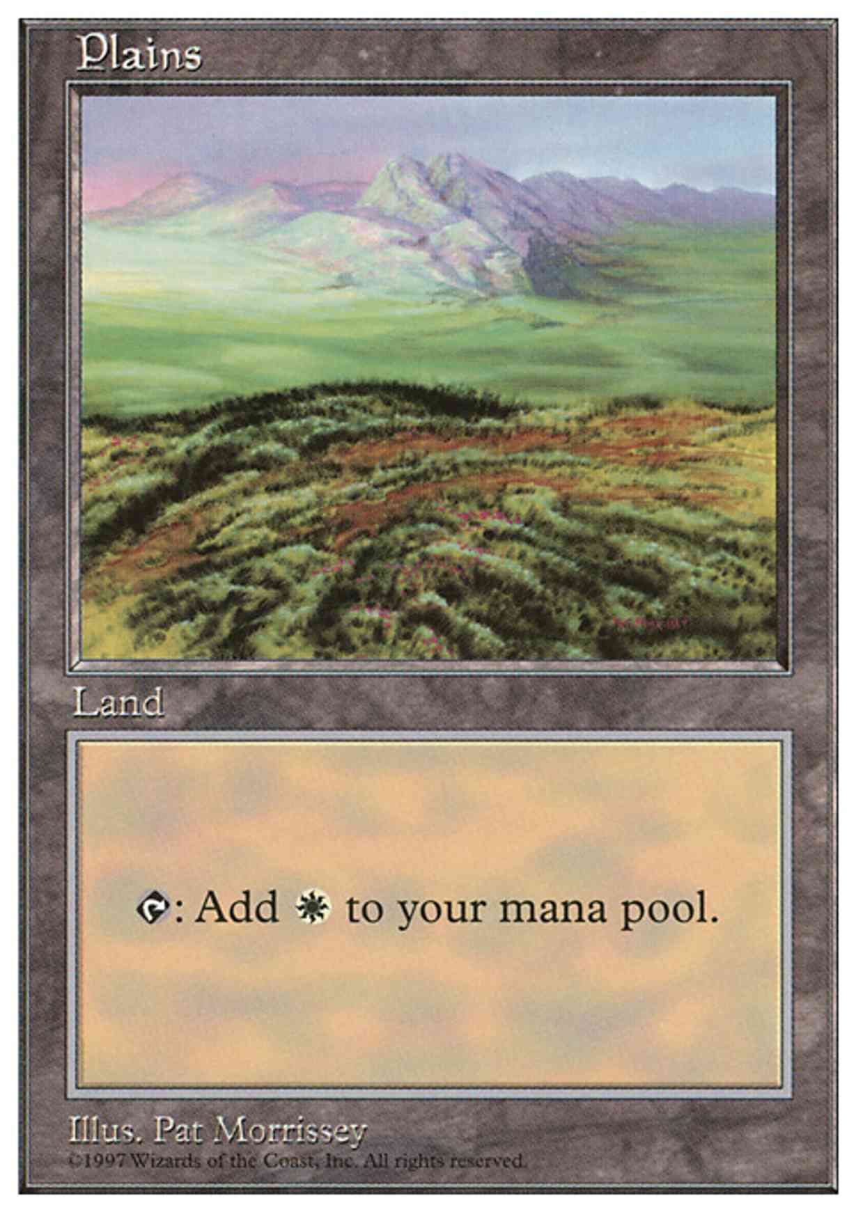 Plains (433) magic card front