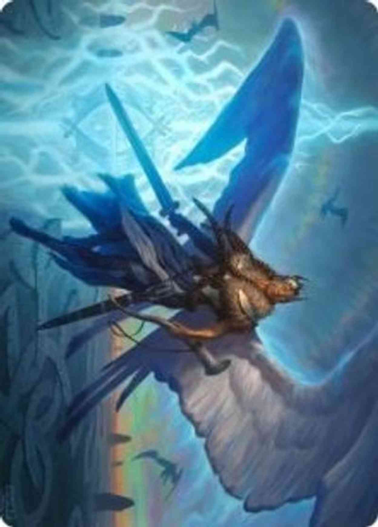 Righteous Valkyrie Art Card magic card front