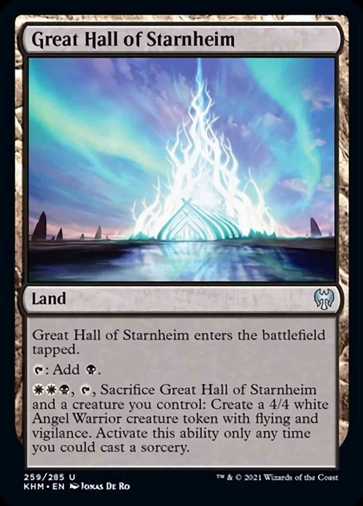 Great Hall of Starnheim magic card front