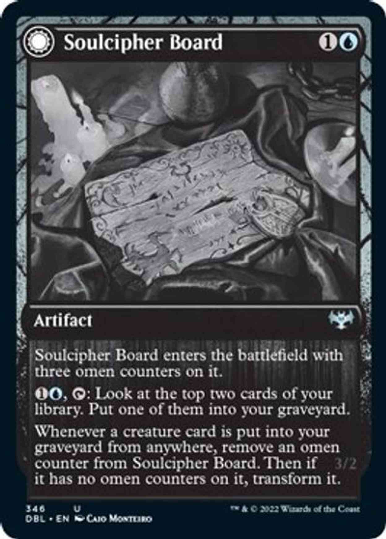 Soulcipher Board magic card front