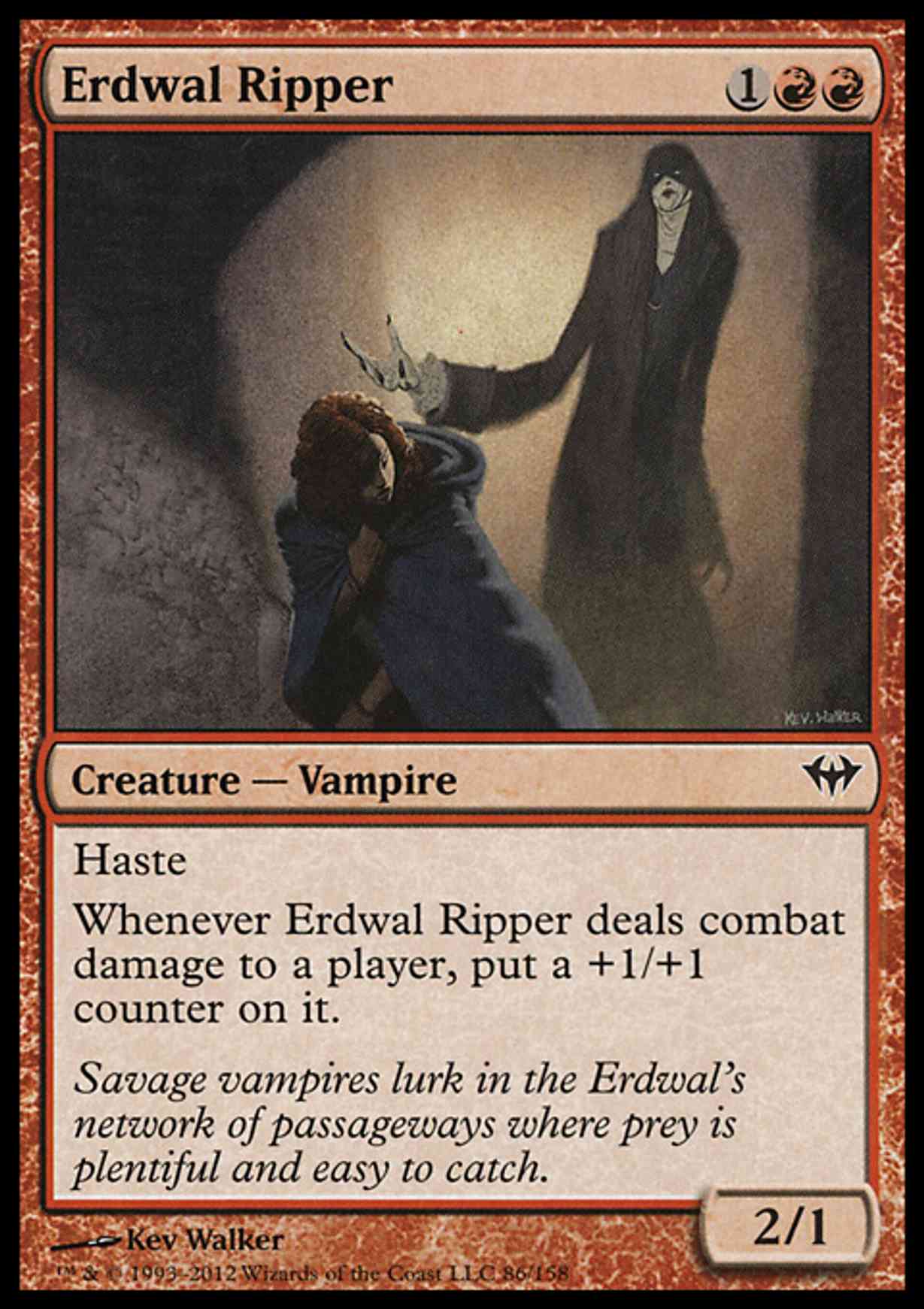 Erdwal Ripper magic card front