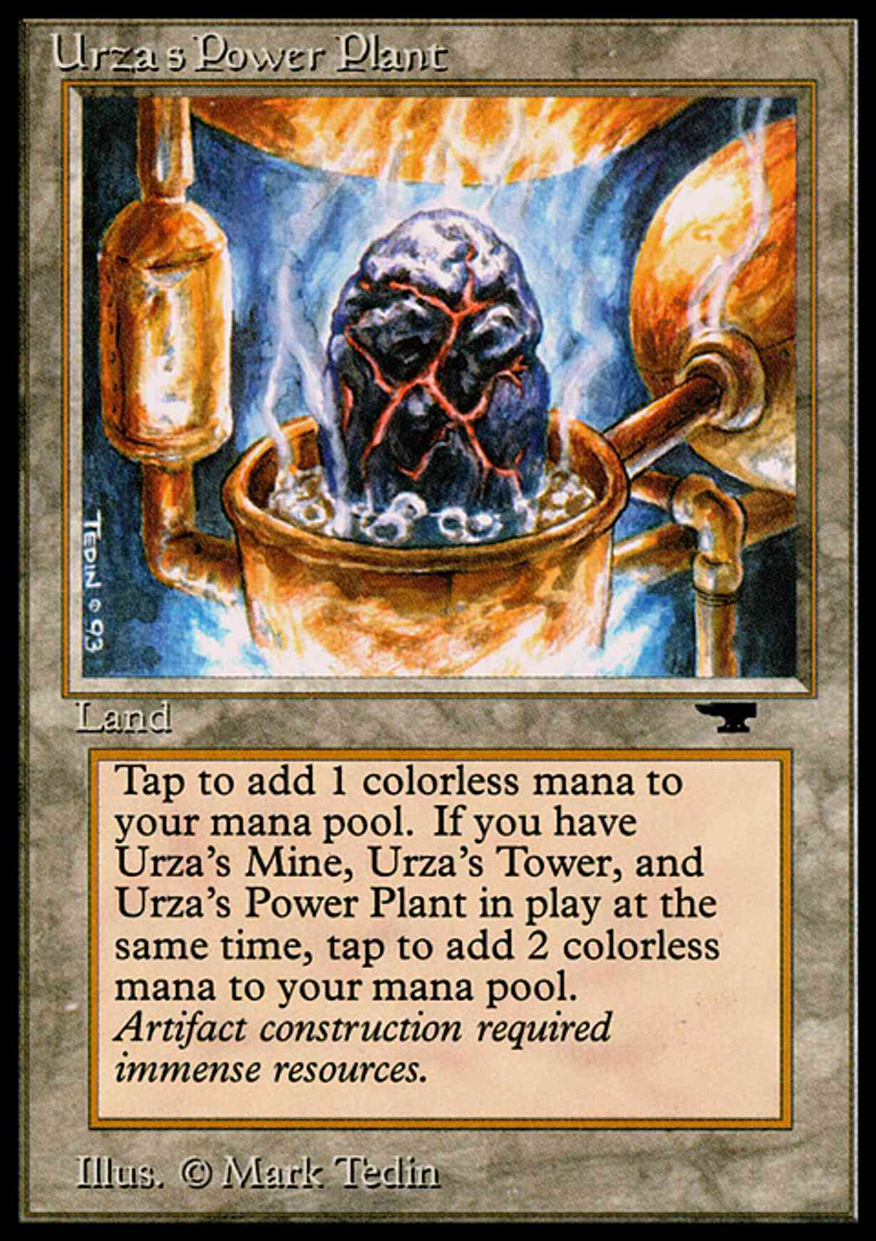 Urza's Power Plant (Rock in Pot) magic card front