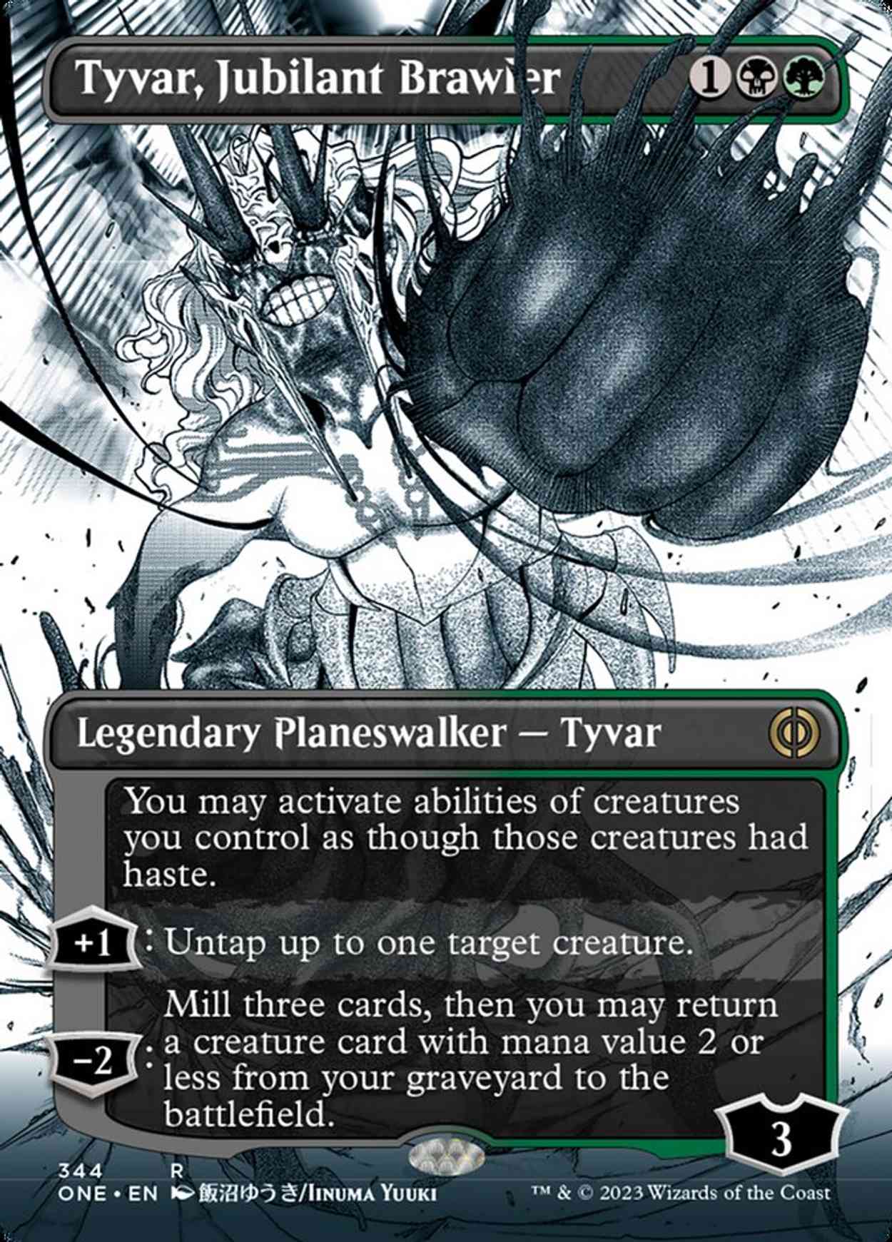 Tyvar, Jubilant Brawler (Borderless) magic card front