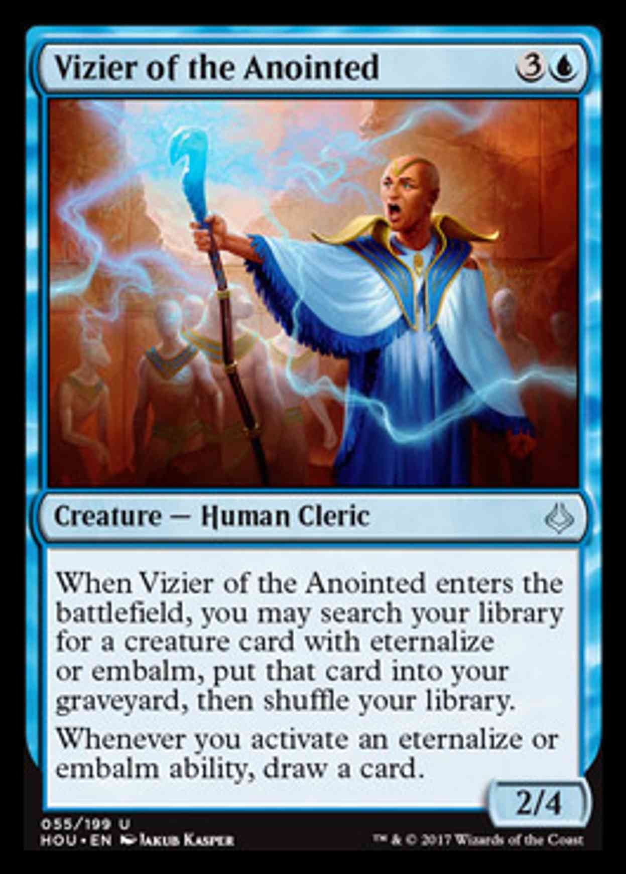 Vizier of the Anointed magic card front