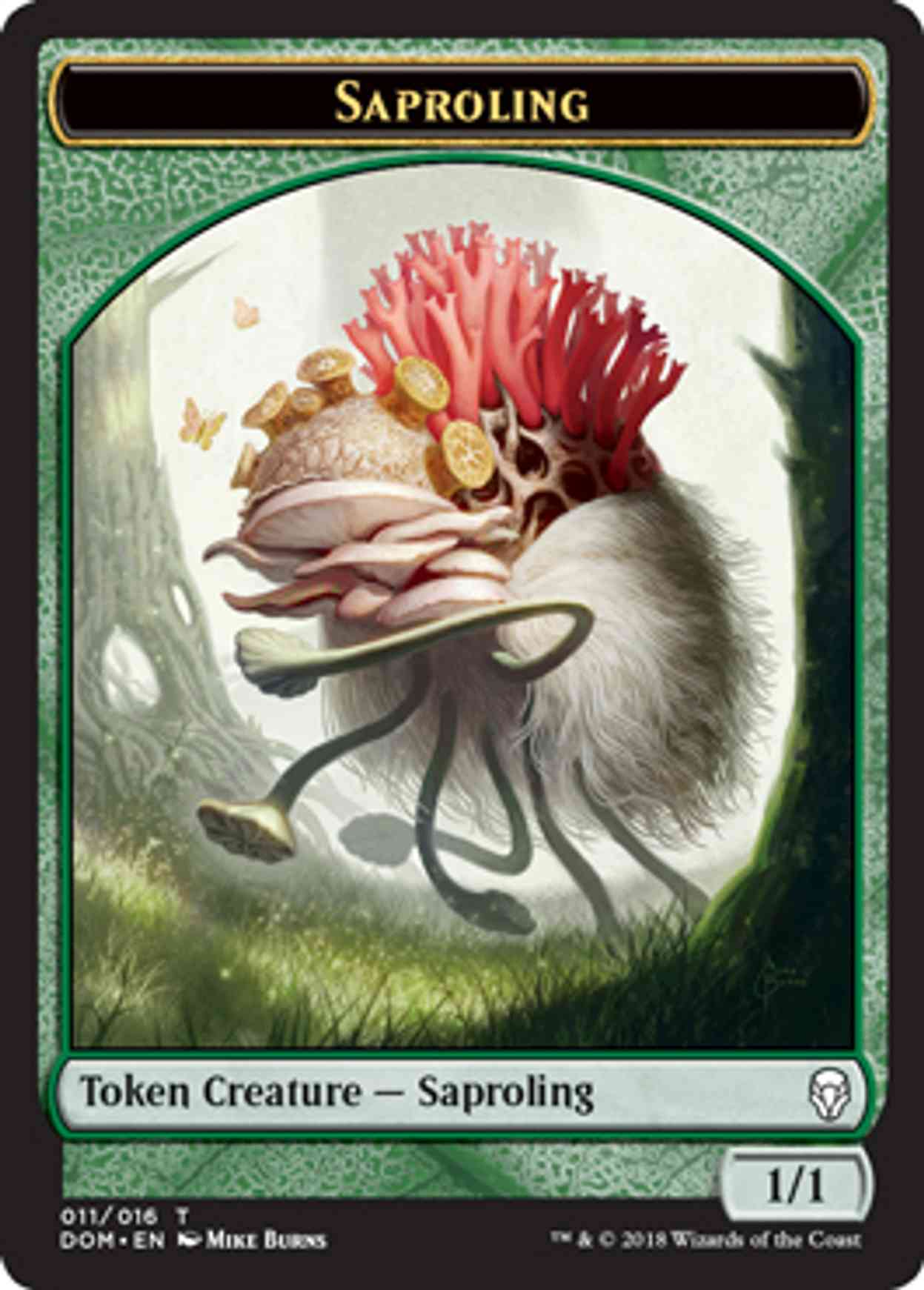 Saproling Token (011) magic card front