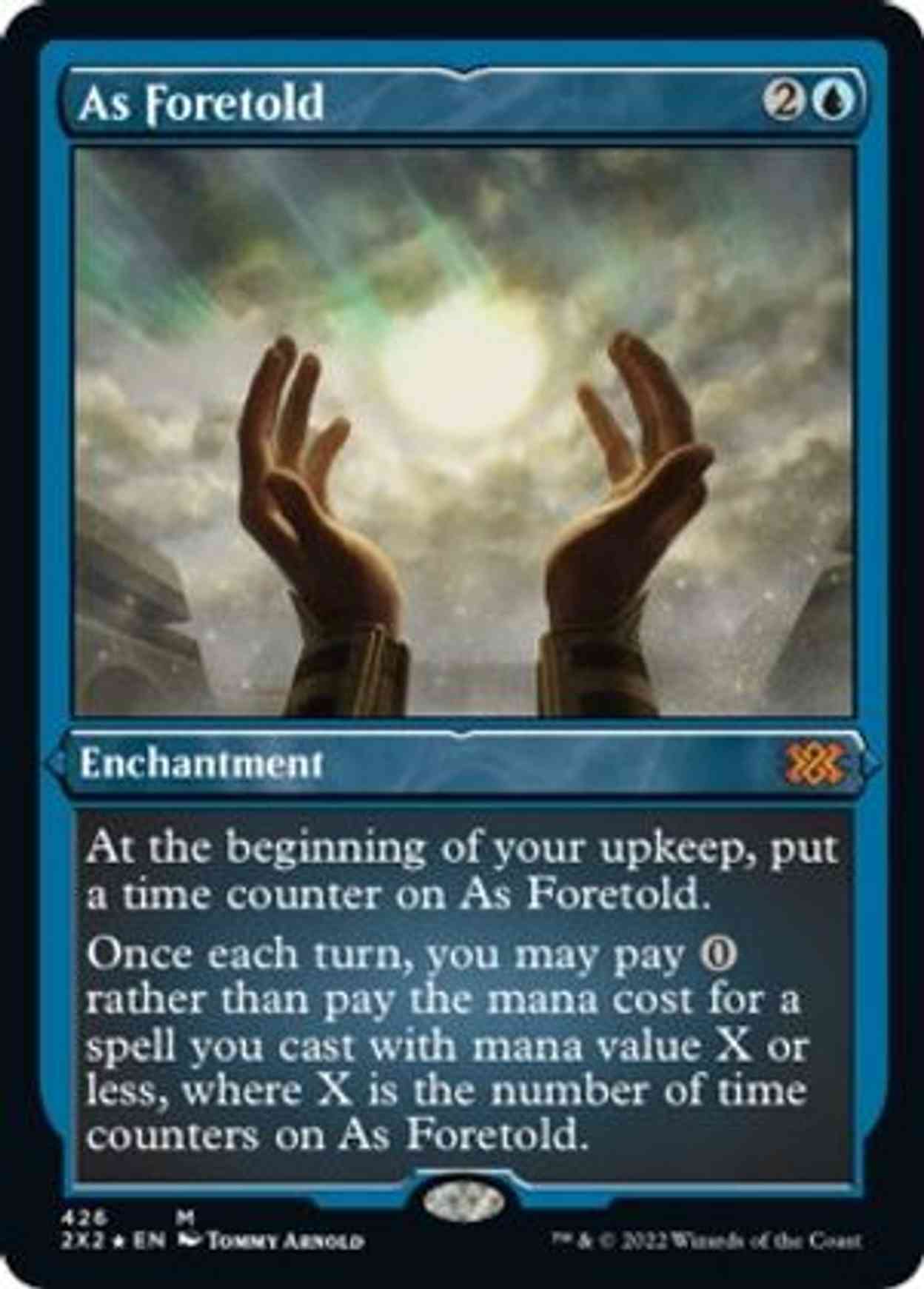 As Foretold (Foil Etched) magic card front