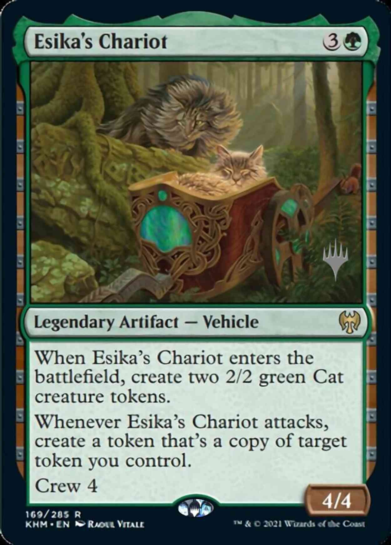 Esika's Chariot magic card front