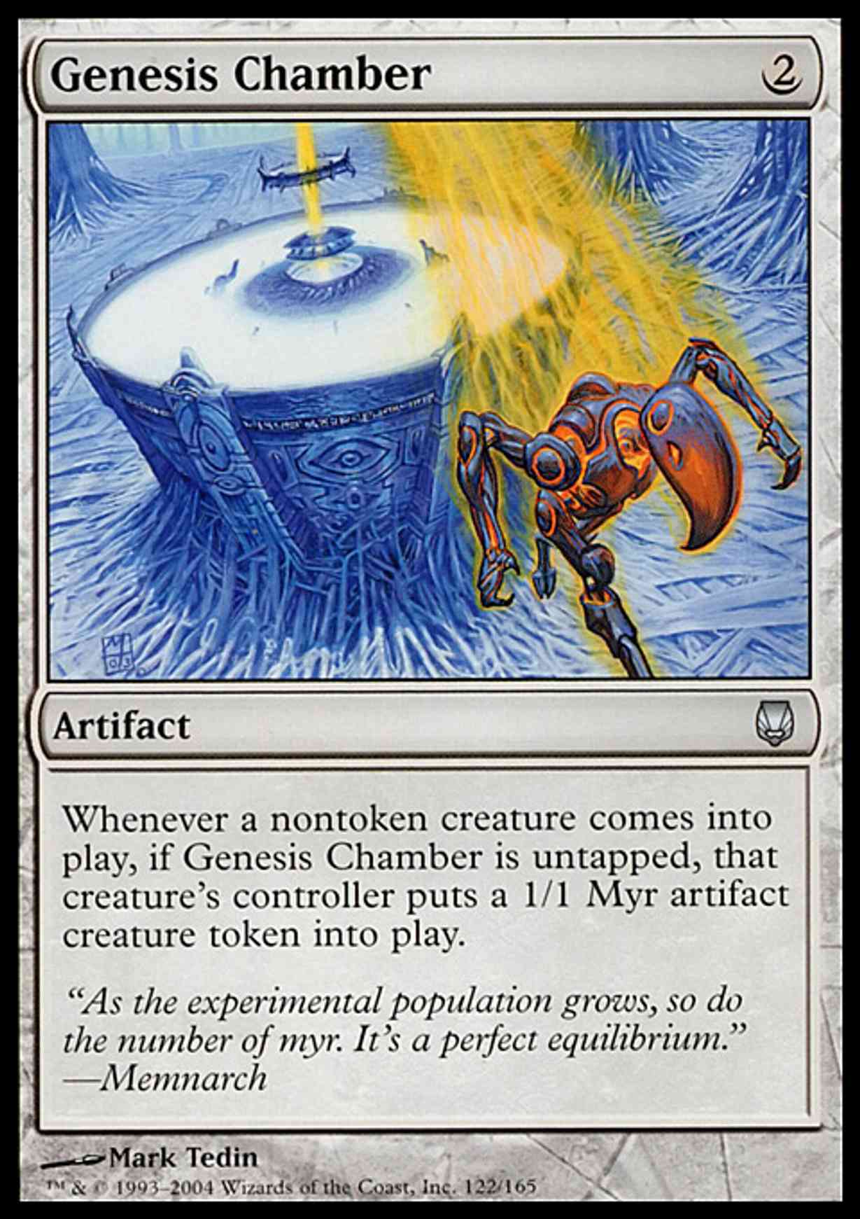 Genesis Chamber magic card front