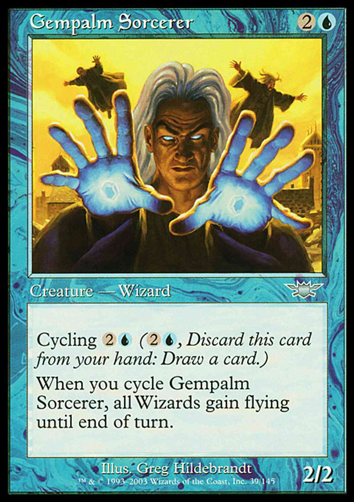 Gempalm Sorcerer magic card front