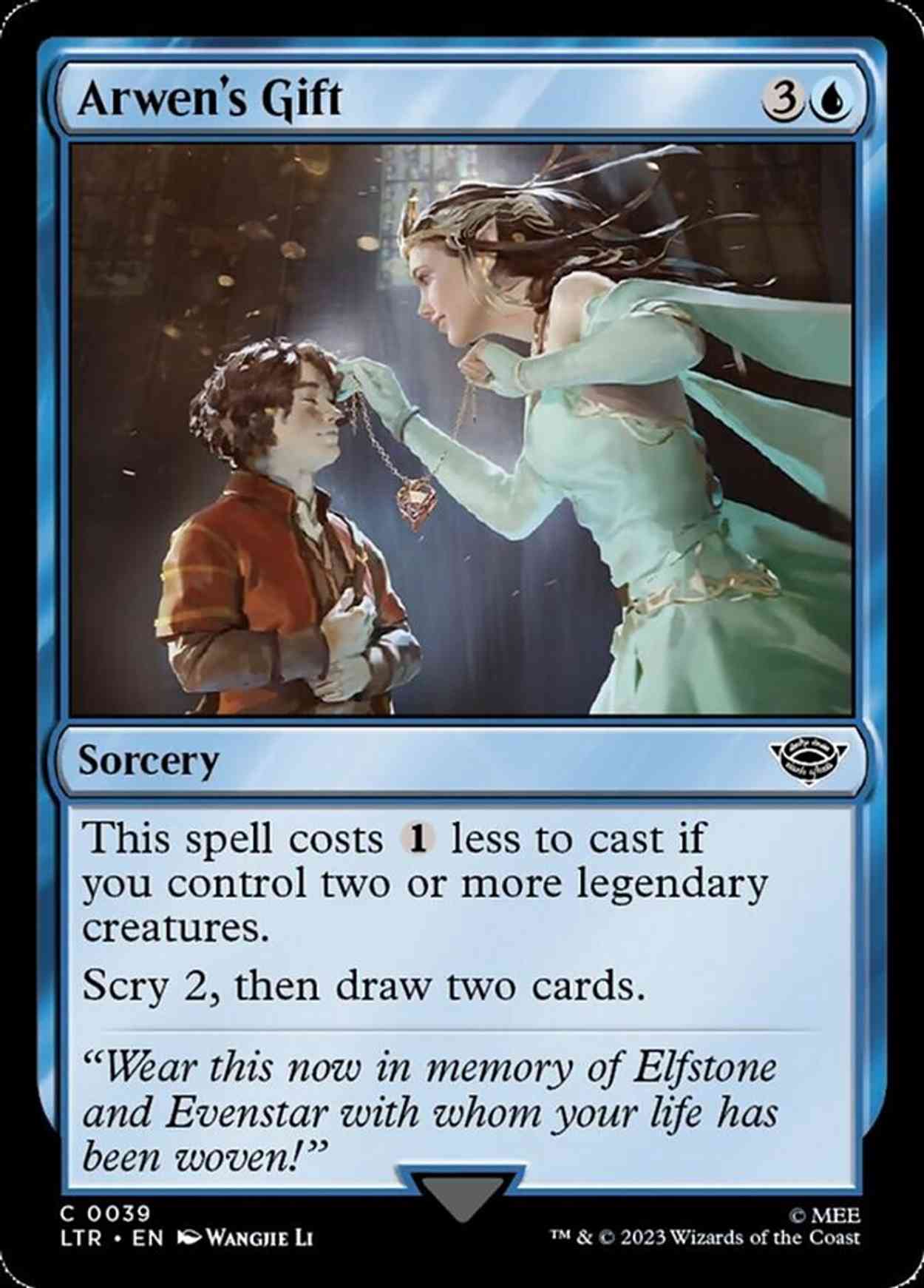 Arwen's Gift magic card front