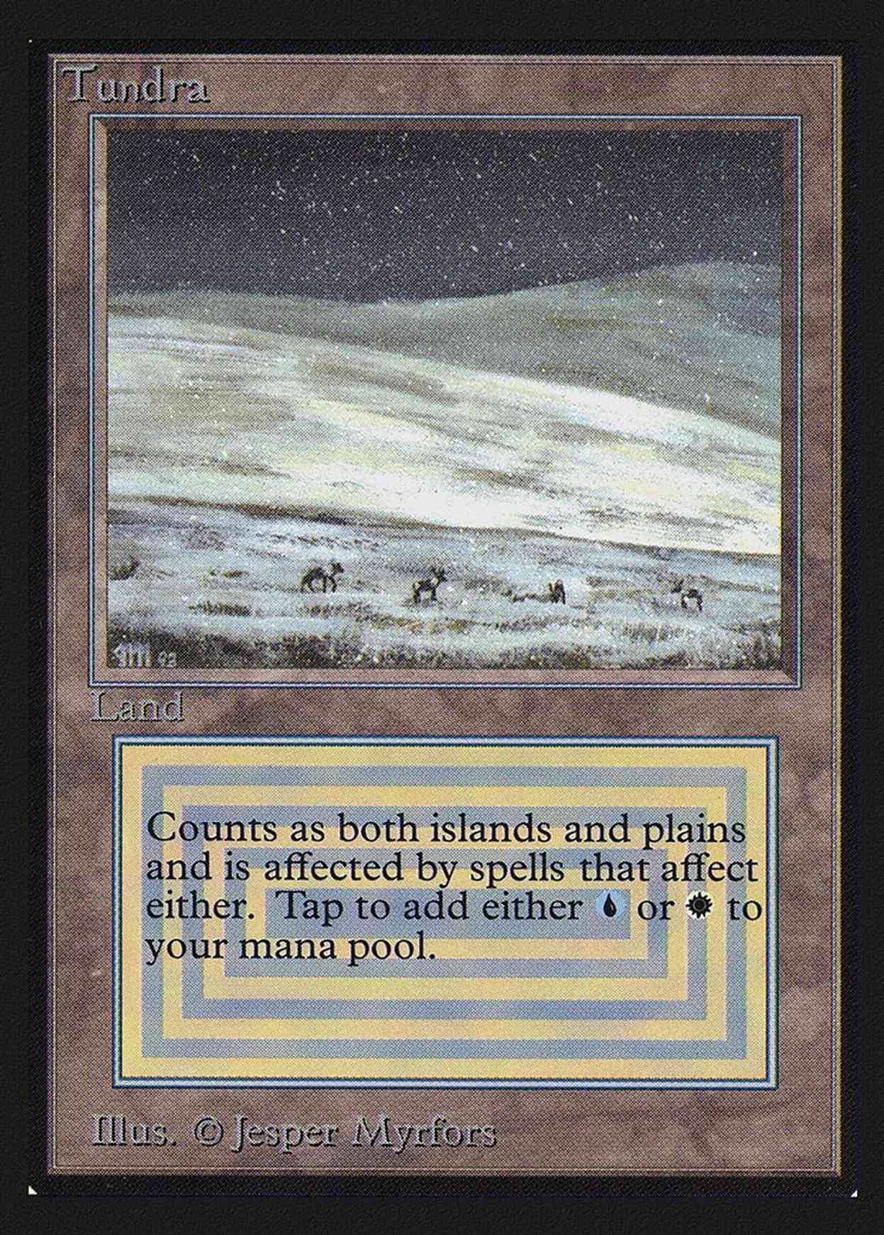 Tundra (CE) magic card front