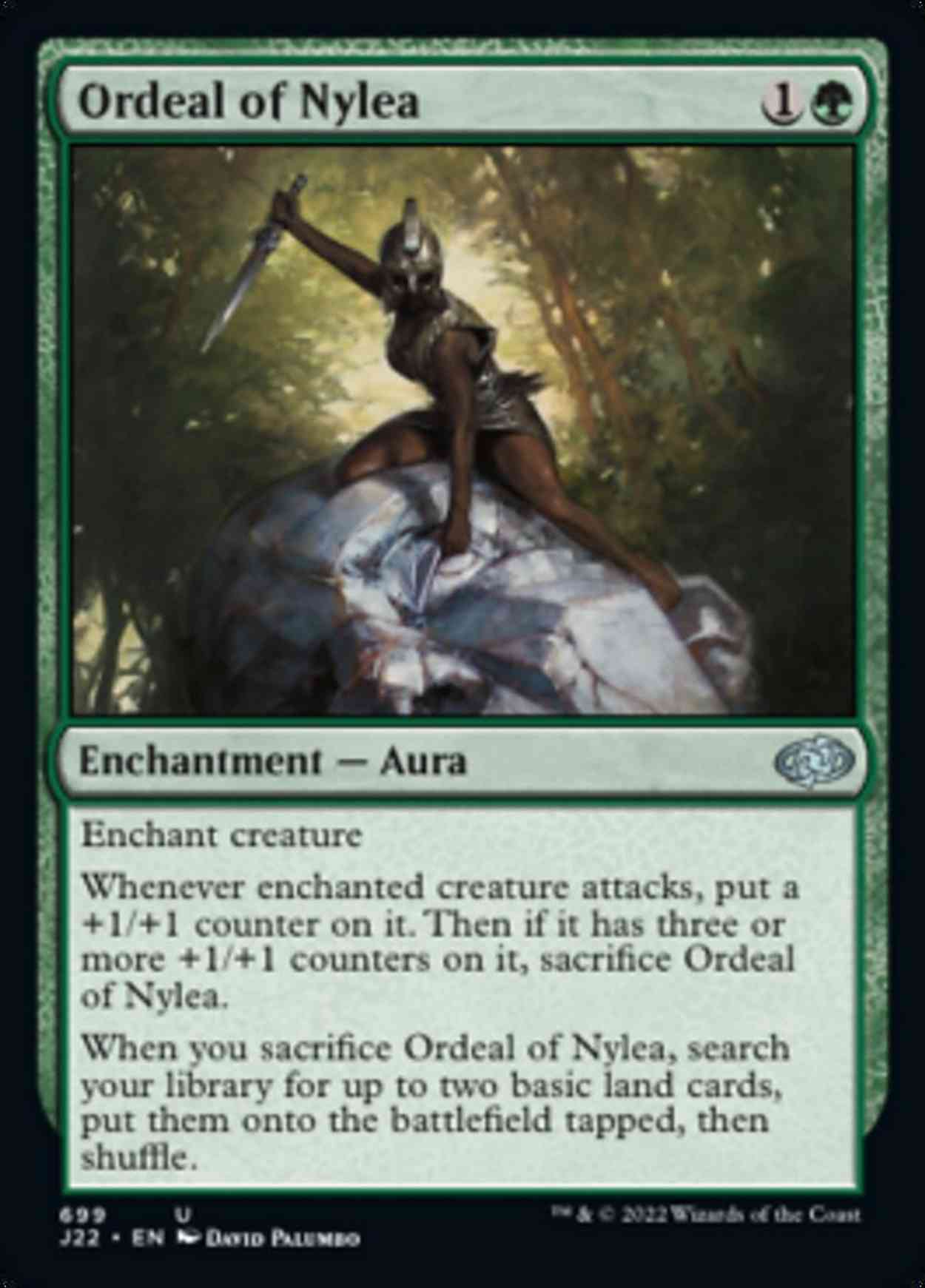 Ordeal of Nylea magic card front