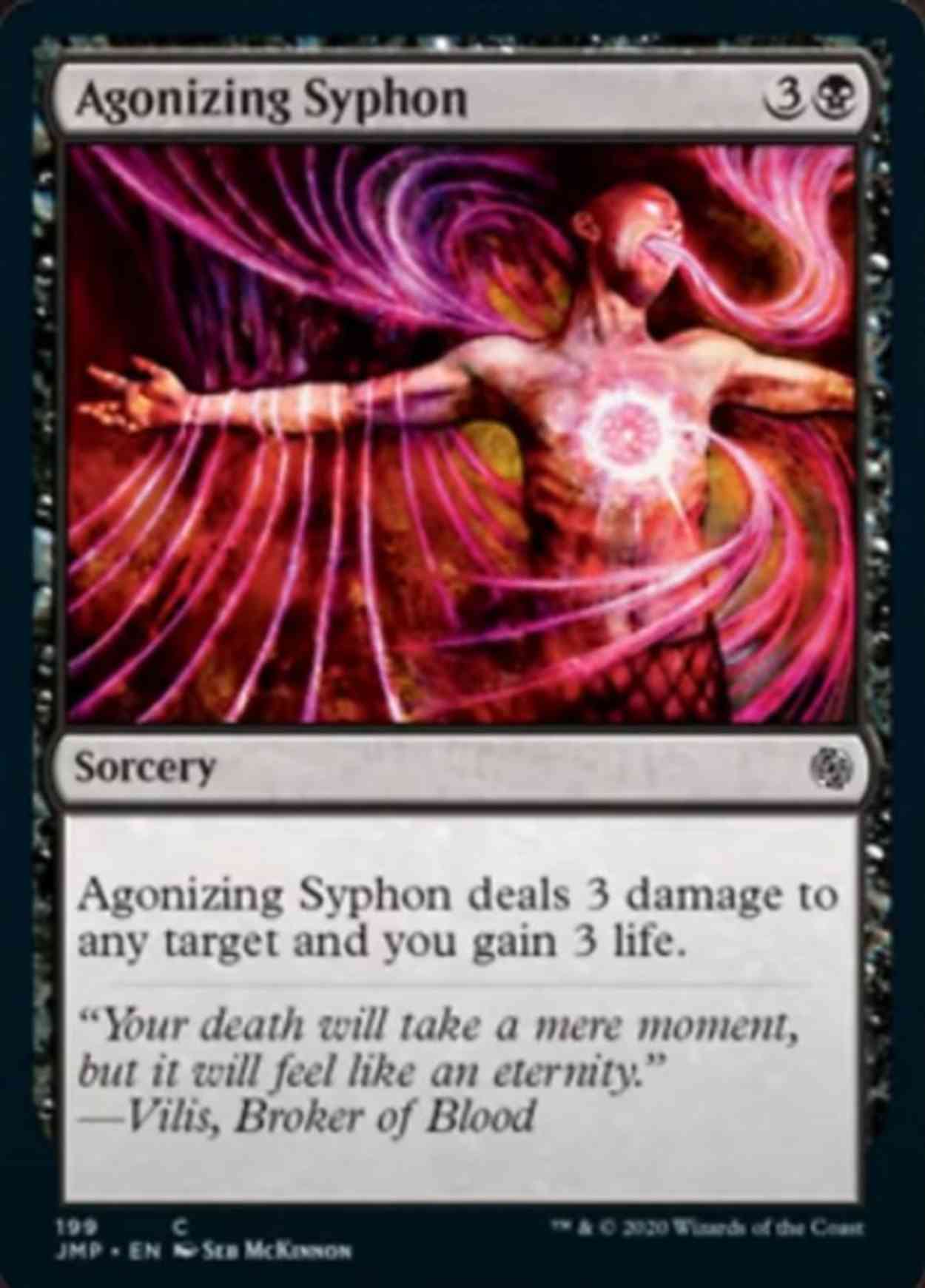 Agonizing Syphon magic card front