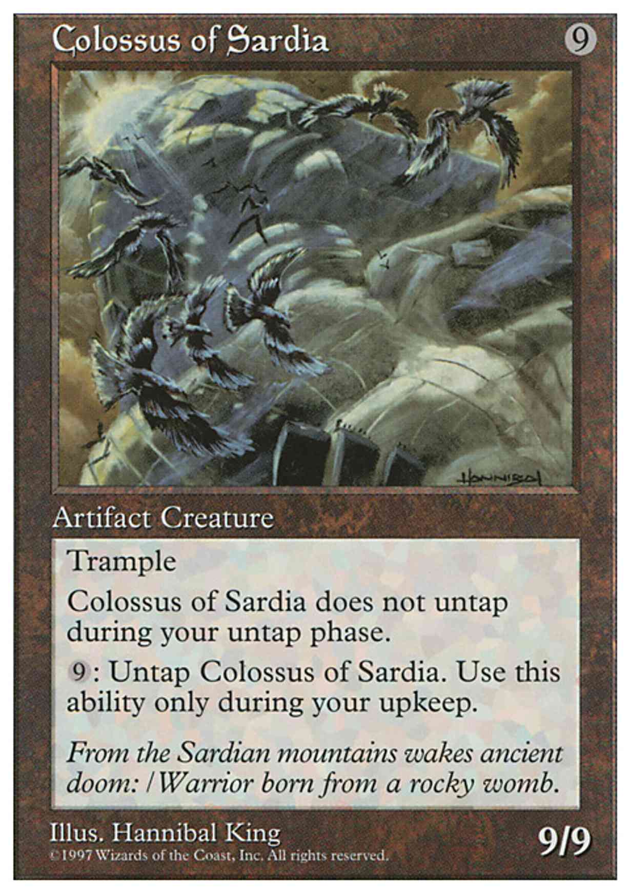 Colossus of Sardia magic card front
