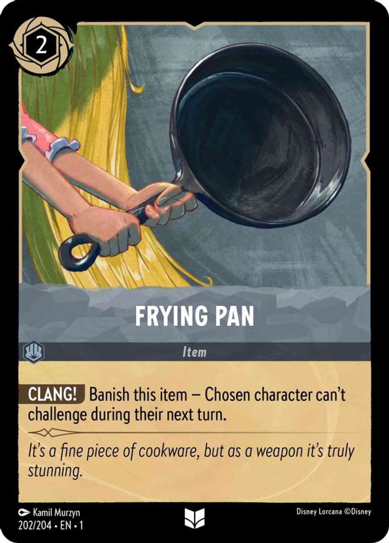 Frying Pan magic card front