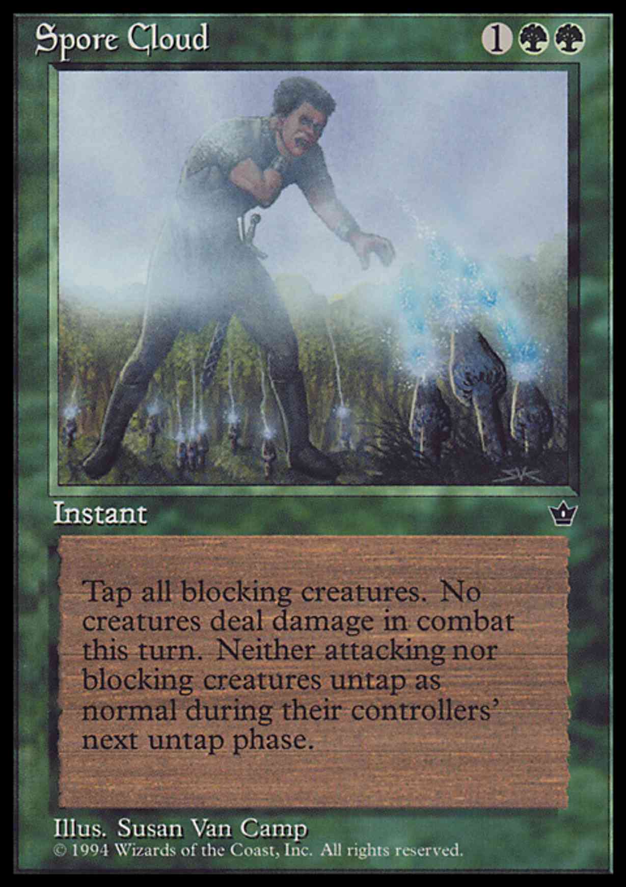 Spore Cloud magic card front