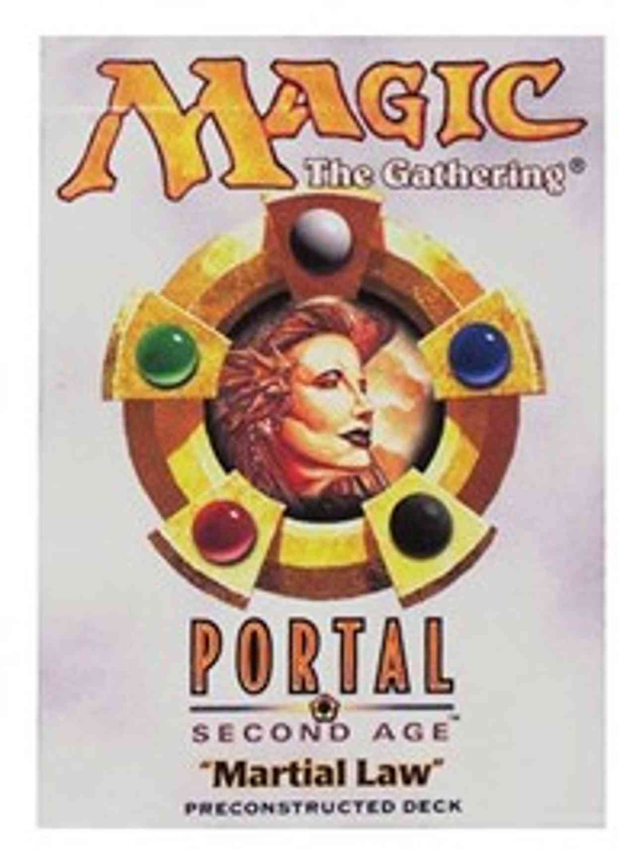 Portal Second Age Theme Deck - Martial Law magic card front