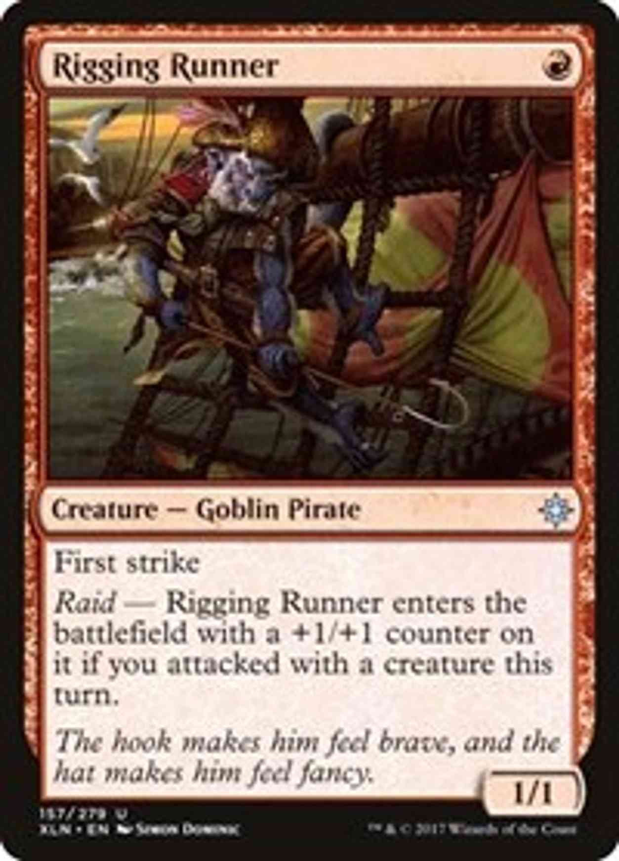 Rigging Runner magic card front