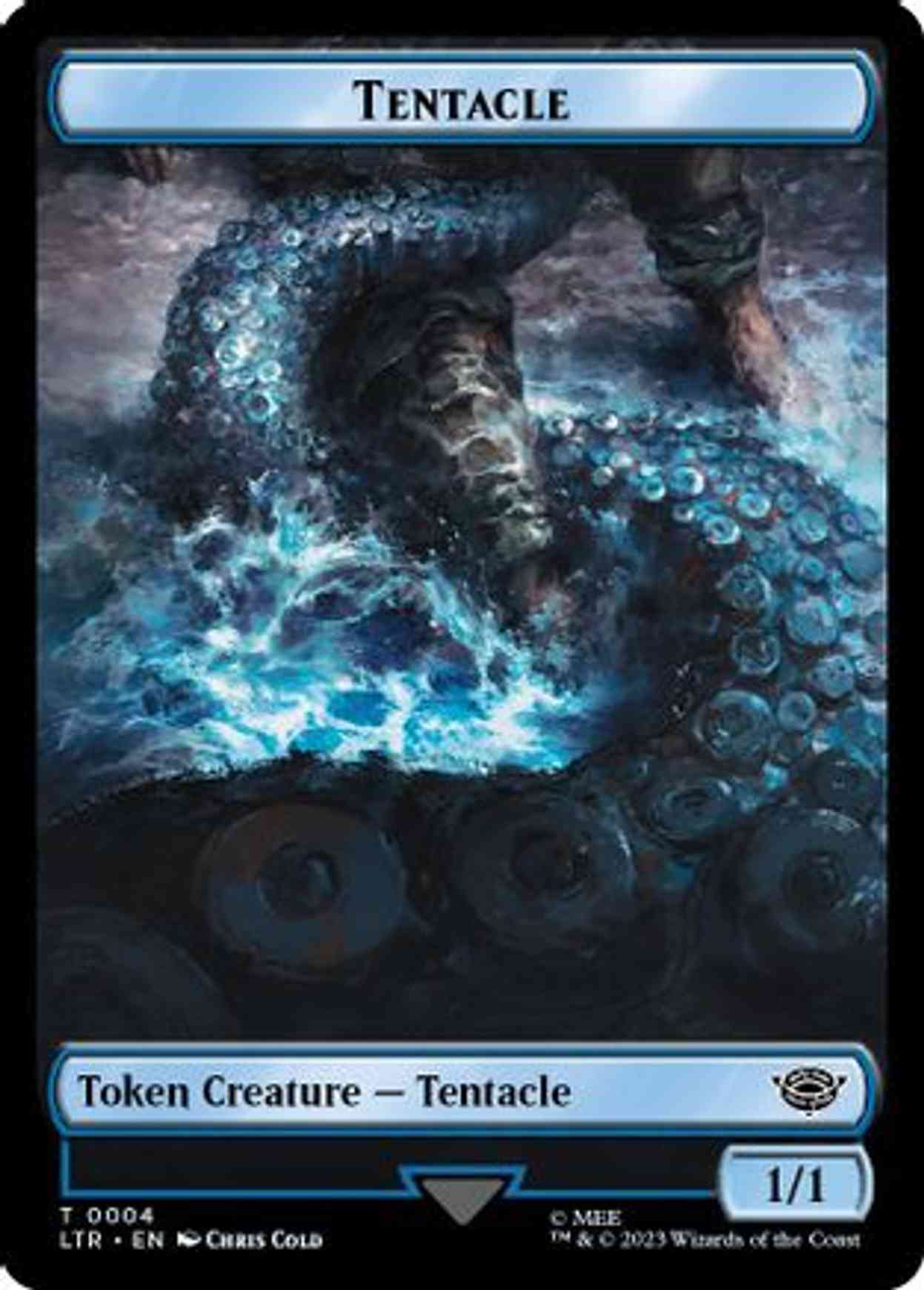 Tentacle Token magic card front