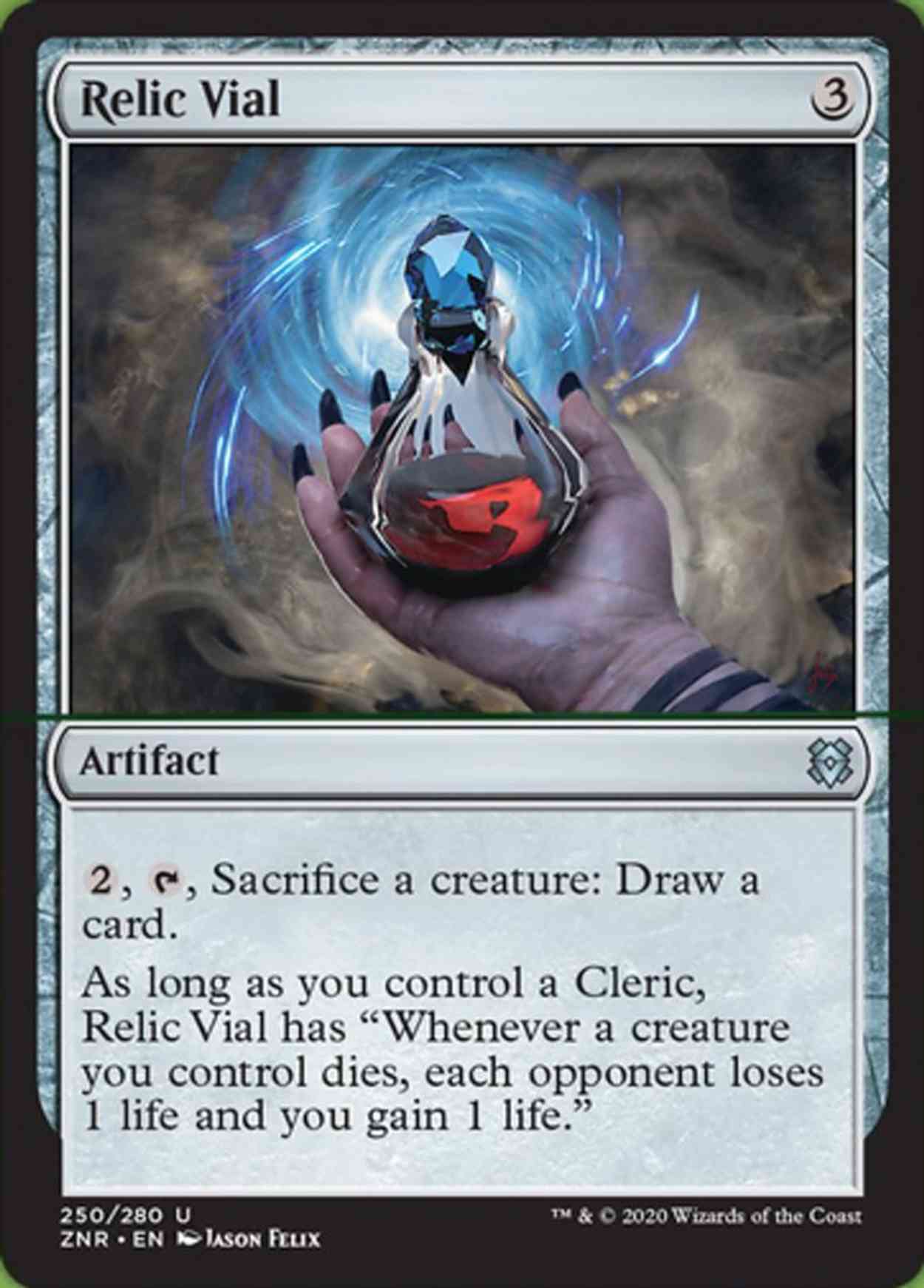 Relic Vial magic card front